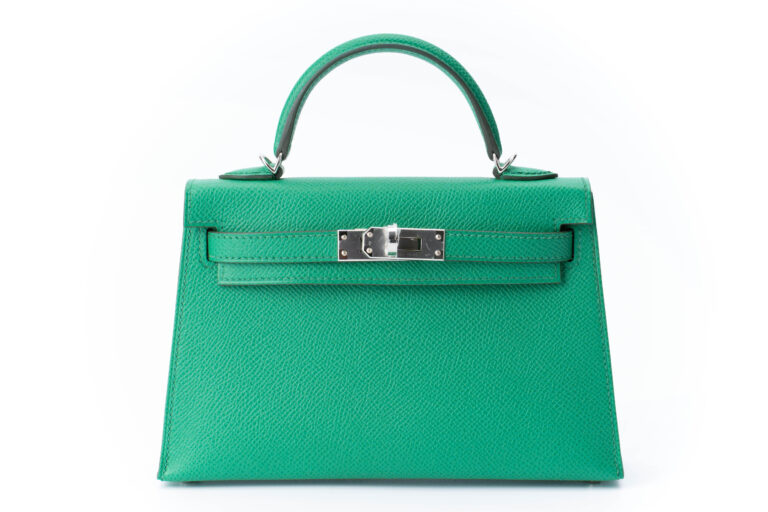 Hermès Mini Kelly II Vert Jade Epsom Luxury Shopping