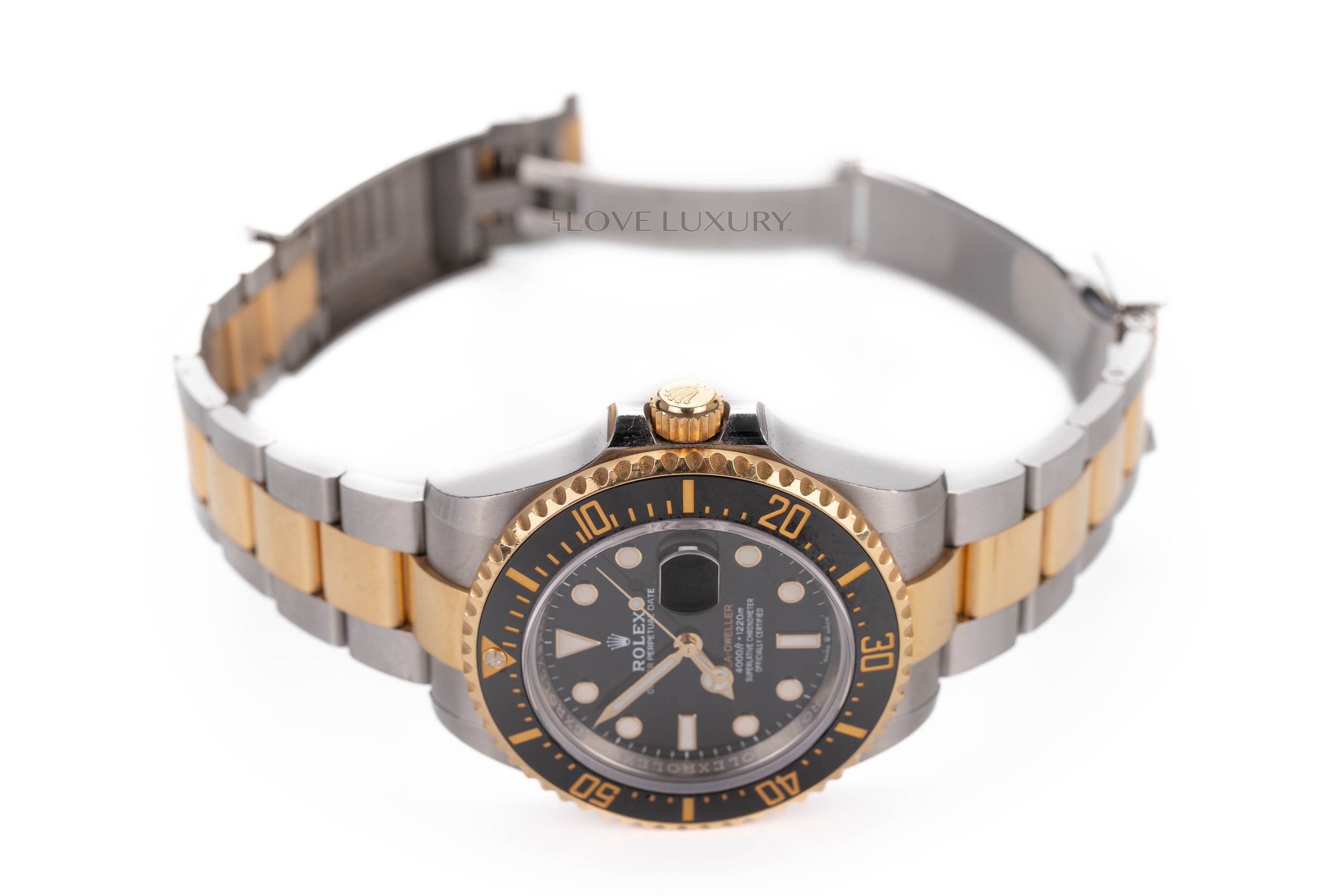 Rolex Sea Dweller Two Tone Yellow Gold Steel 43mm 126603 Luxury