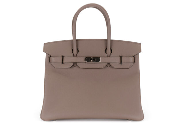 Hermès Birkin 30 Gris Asphalt Epsom Palladium Hardware Luxury Shopping