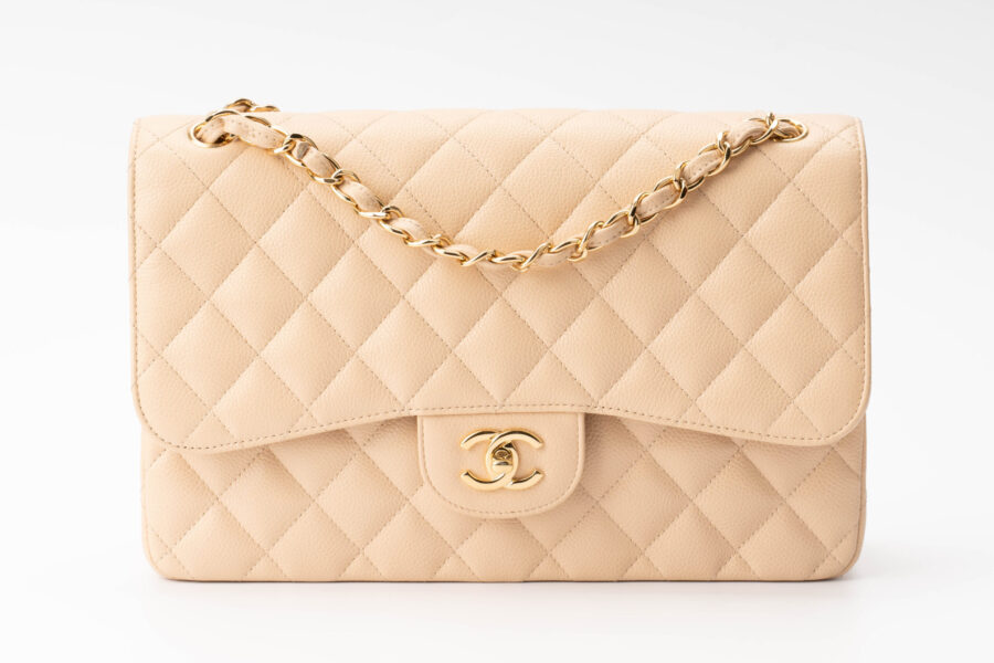 Chanel Jumbo Classic Flap Bag Beige Clair - Luxury Shopping