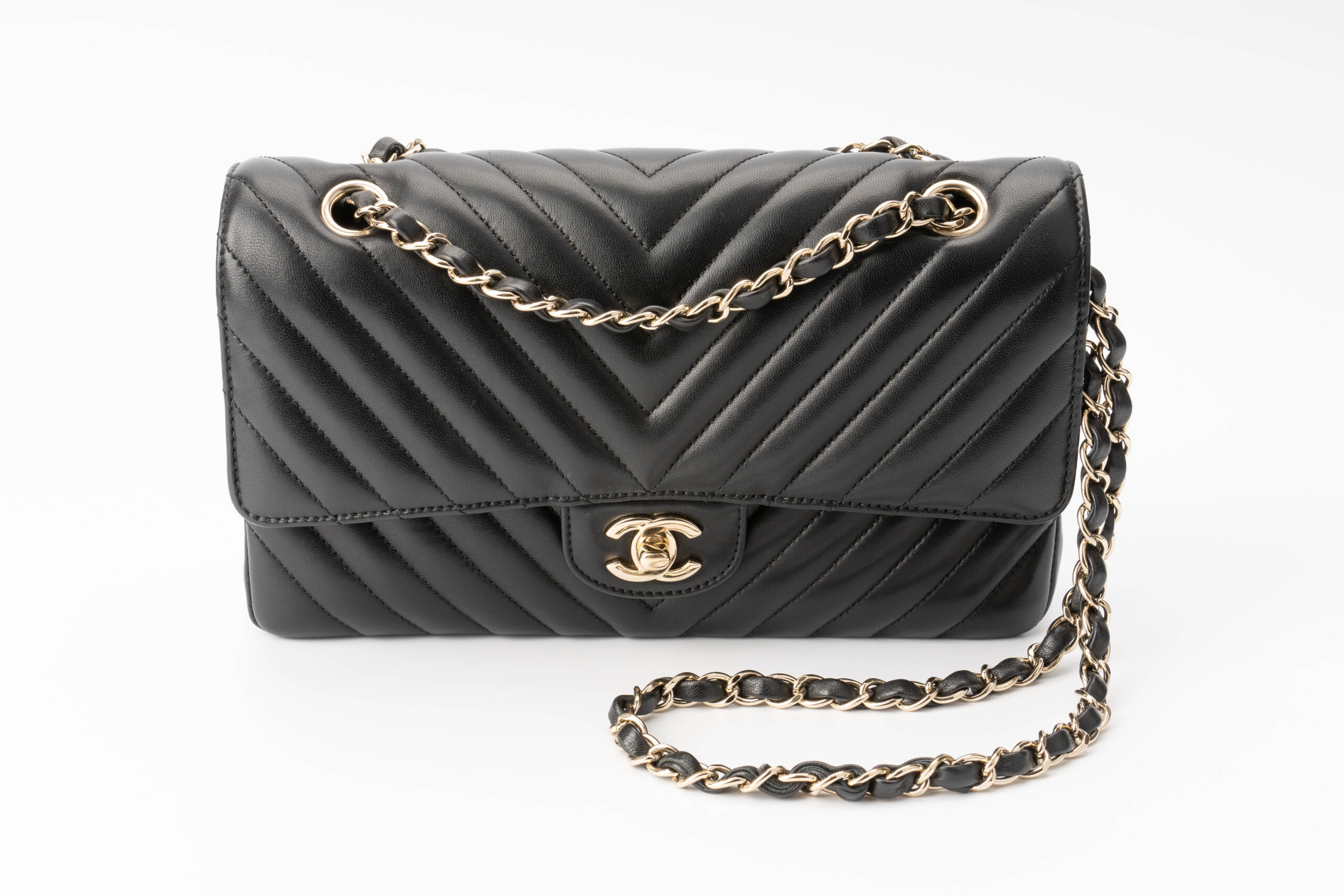 Sac hotsell chevron chanel