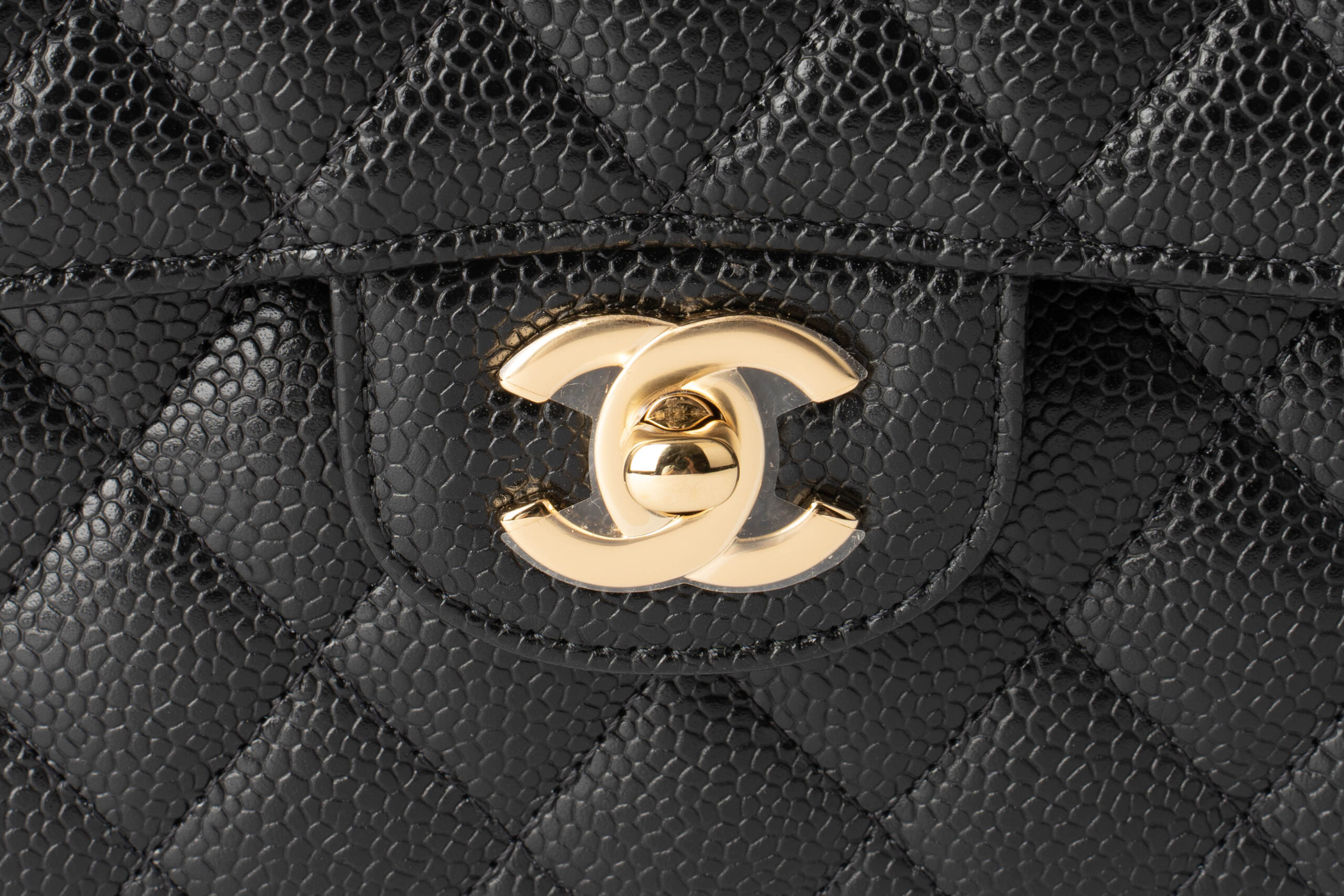 Chanel Small Classic Flap Caviar Black - Luxury Shopping