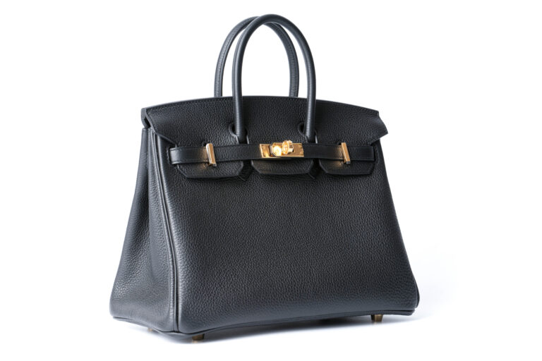 Herm?�s Birkin 25 Togo Noir - Luxury Shopping