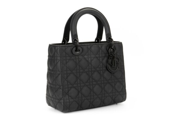 Lady Dior medium ultramatte Black Luxury Shopping