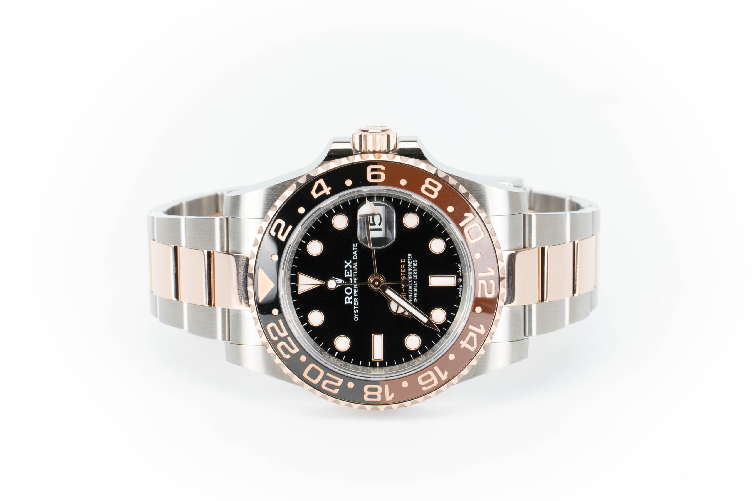 Rolex GMT-Master II Oystersteel and Everose gold Root Beer 40 mm – ref ...