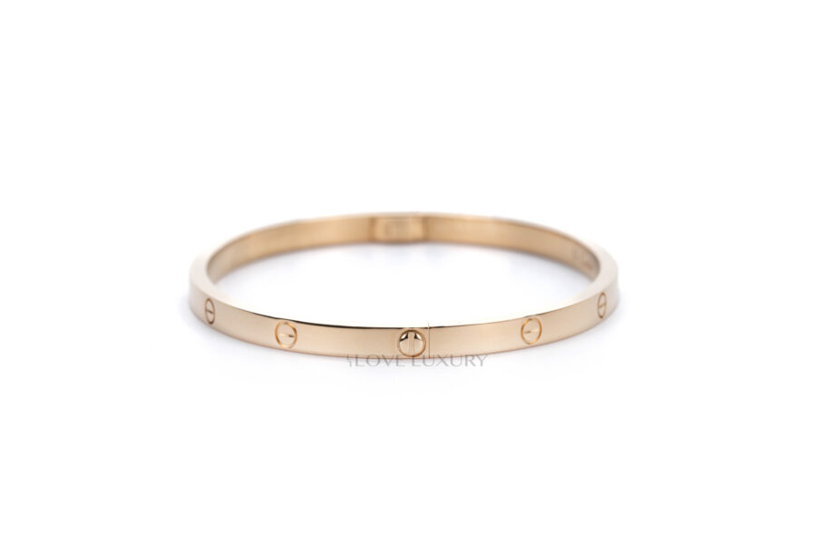 Cartier Love Bangle Slim Yellow Gold 16 - Luxury Shopping