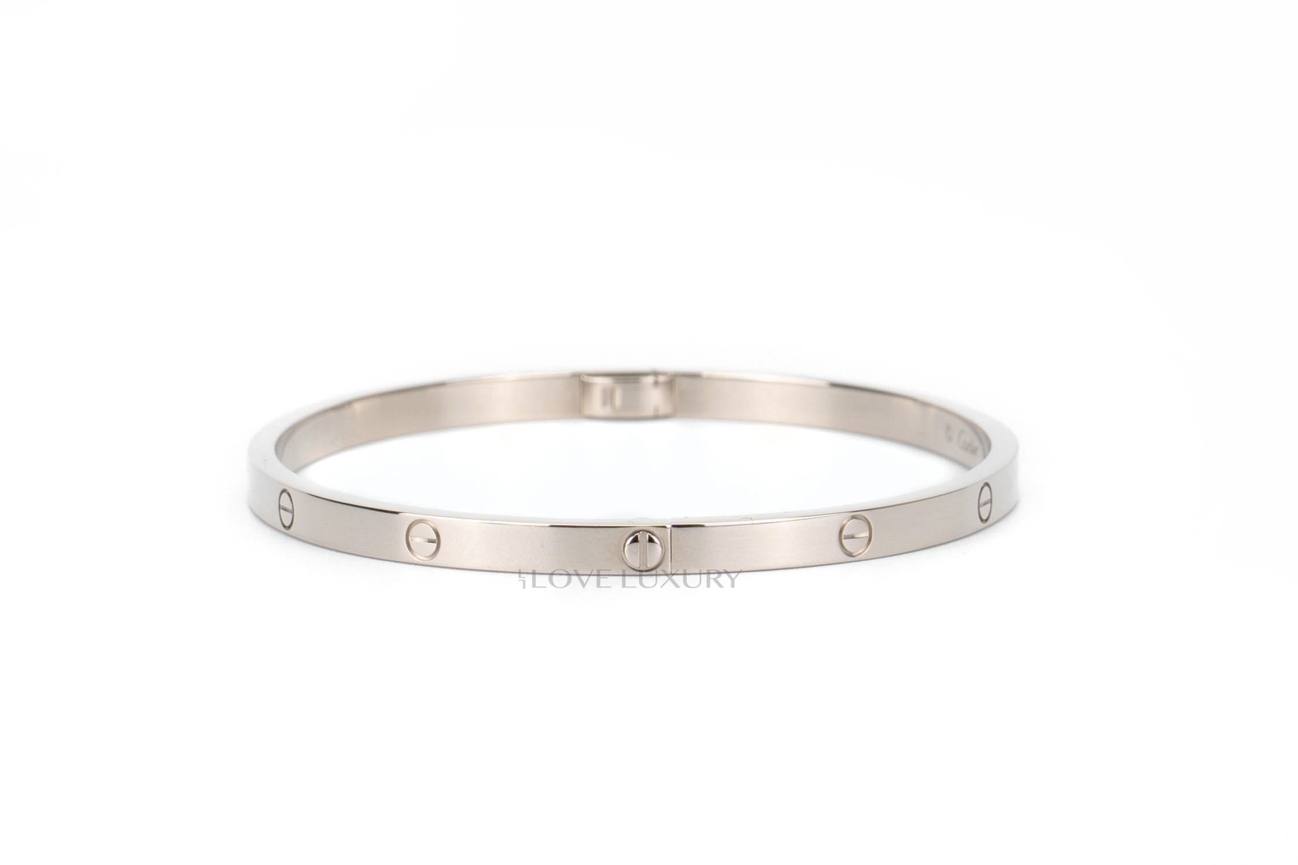 Smallest size best sale cartier love bracelet