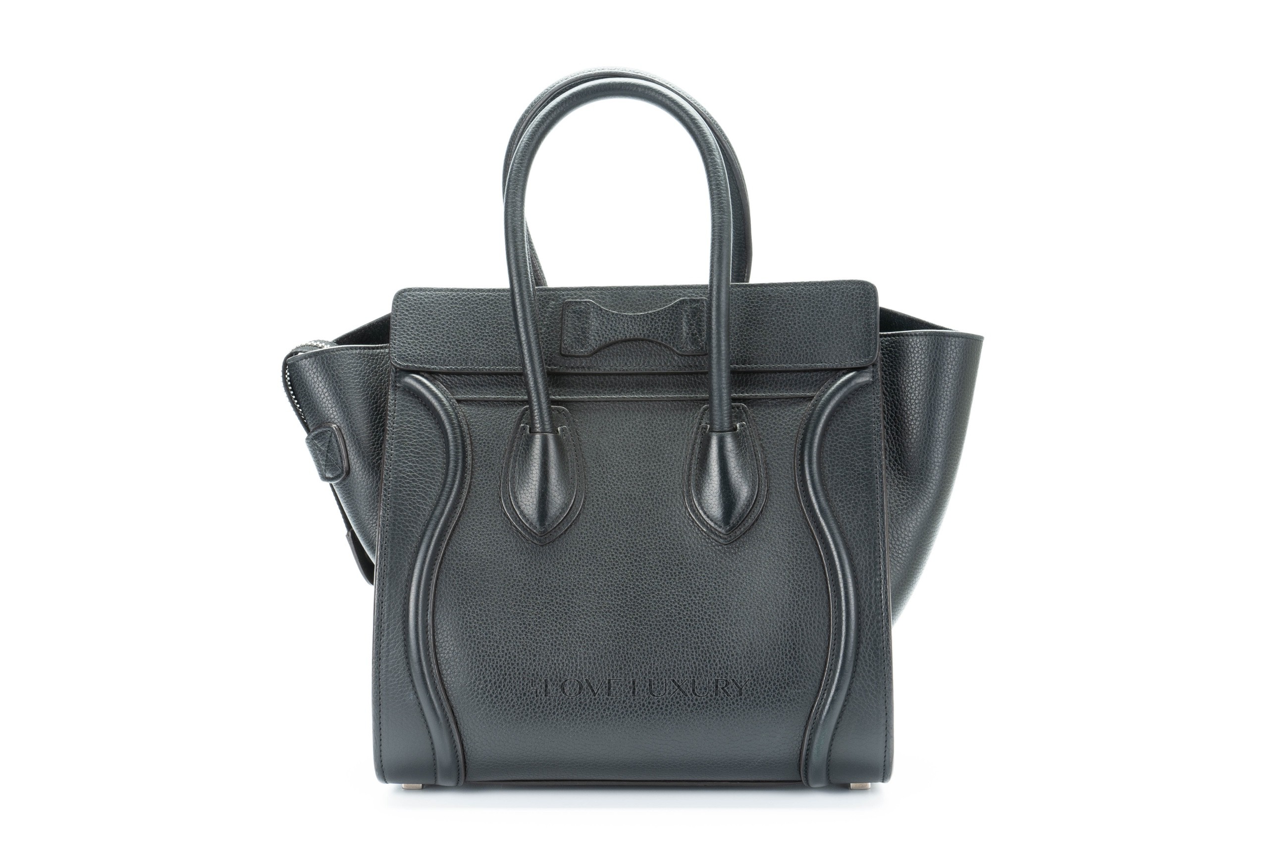 Celine micro cheap luggage black