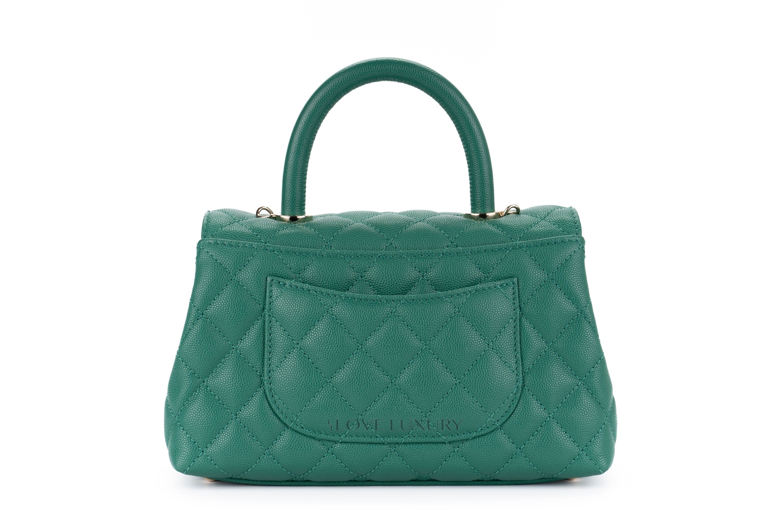 Chanel-Small-Coco-Handle-Quilted-Caviar-Emerald-Champagne-Hardware-3