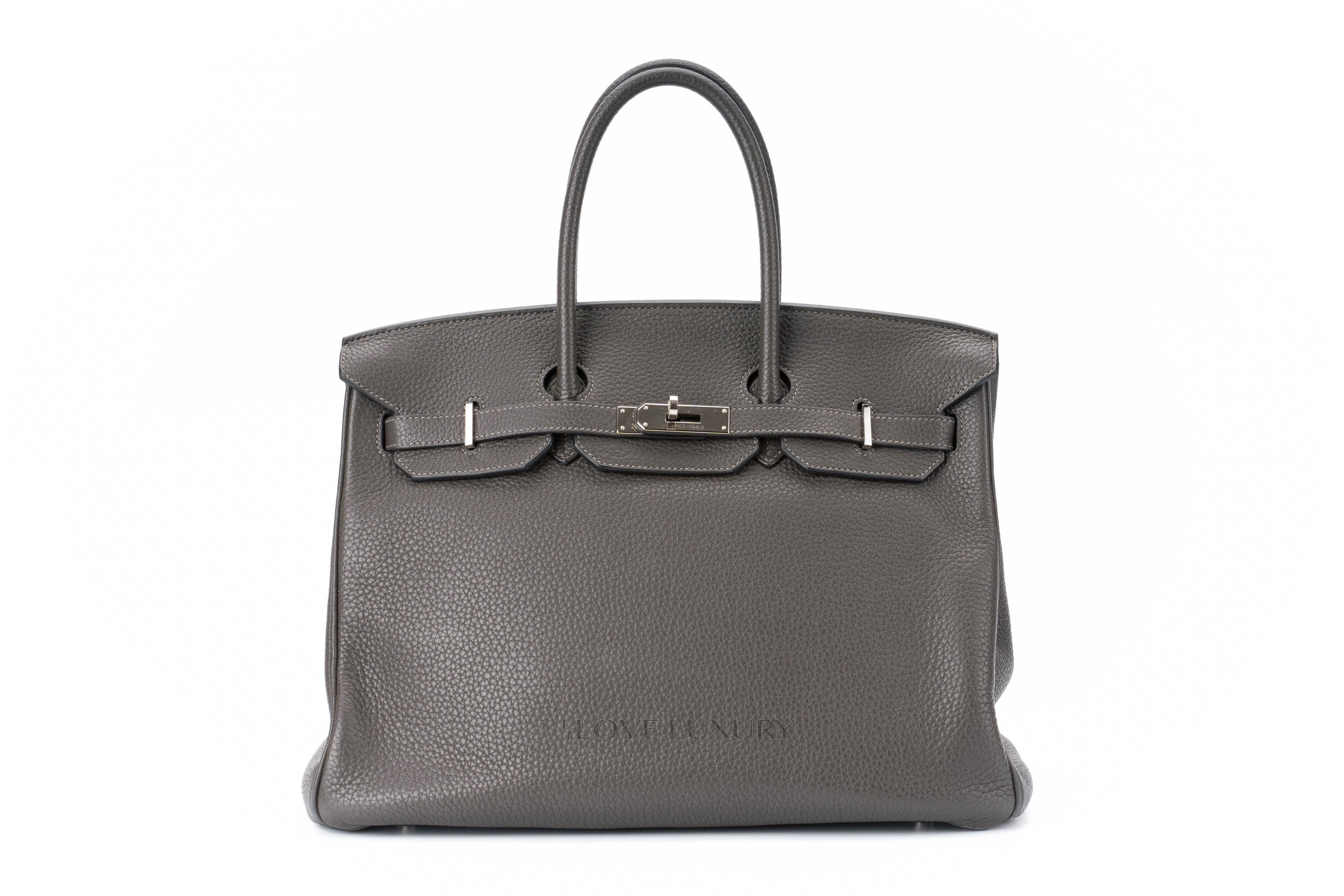 Hermès 35cm Birkin Bubblegum Clemence Palladium Hardware – Privé