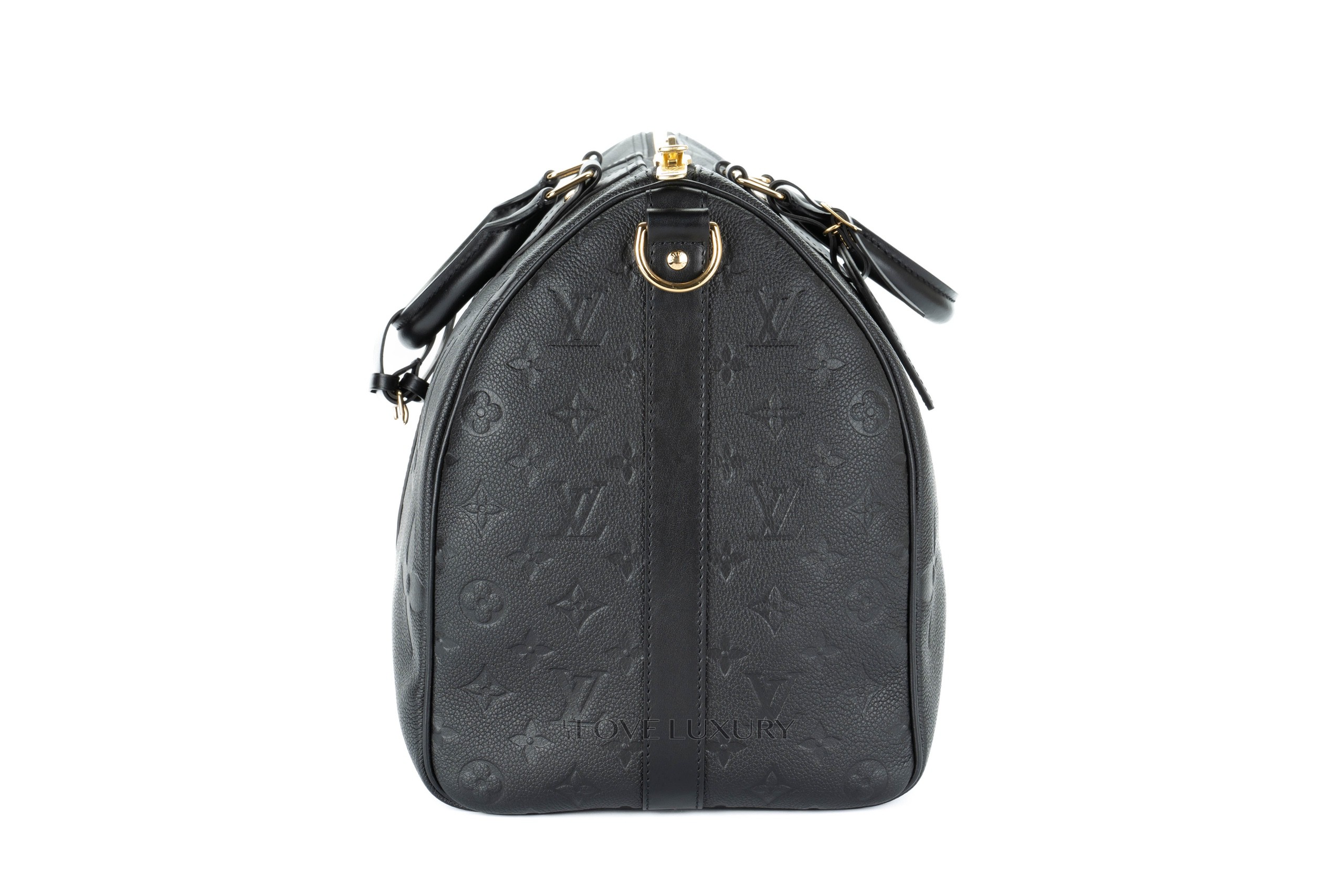 Louis-Vuitton-Keepall-Bandouliere-45-Empriente-Leather-Jumbo-Monogram-Black-4