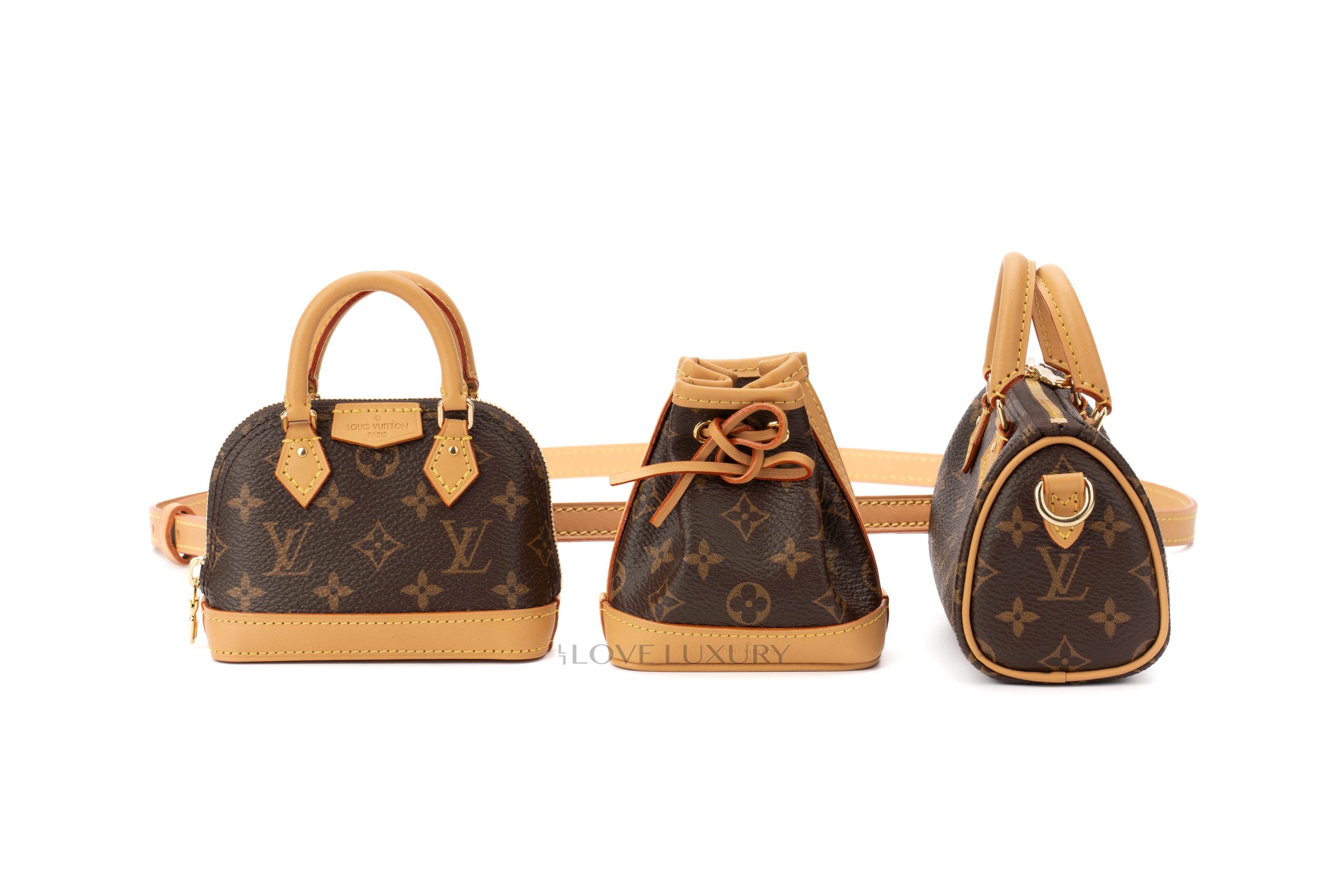 Louis Vuitton Trio Of Mini Icons Monogram Runway - Luxury Shopping