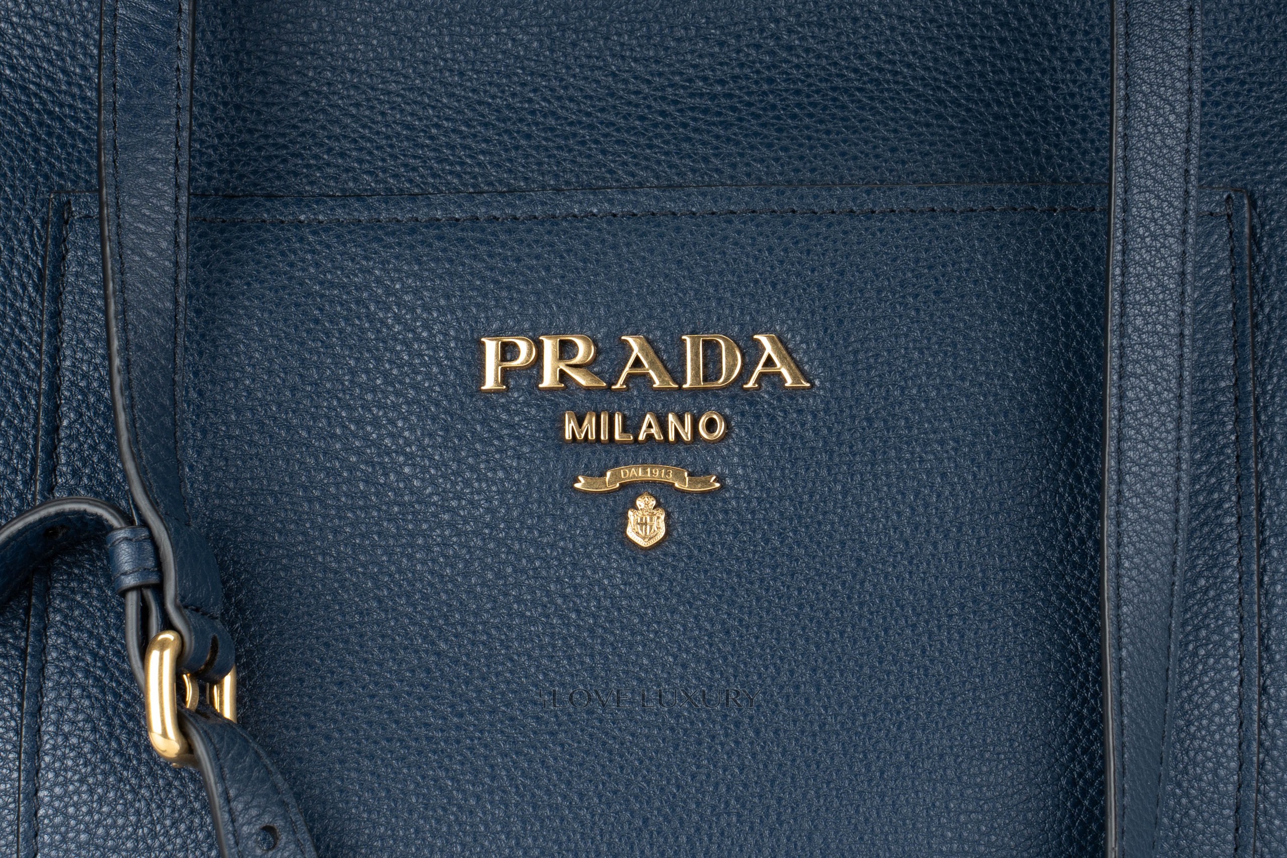 Navy discount prada bag