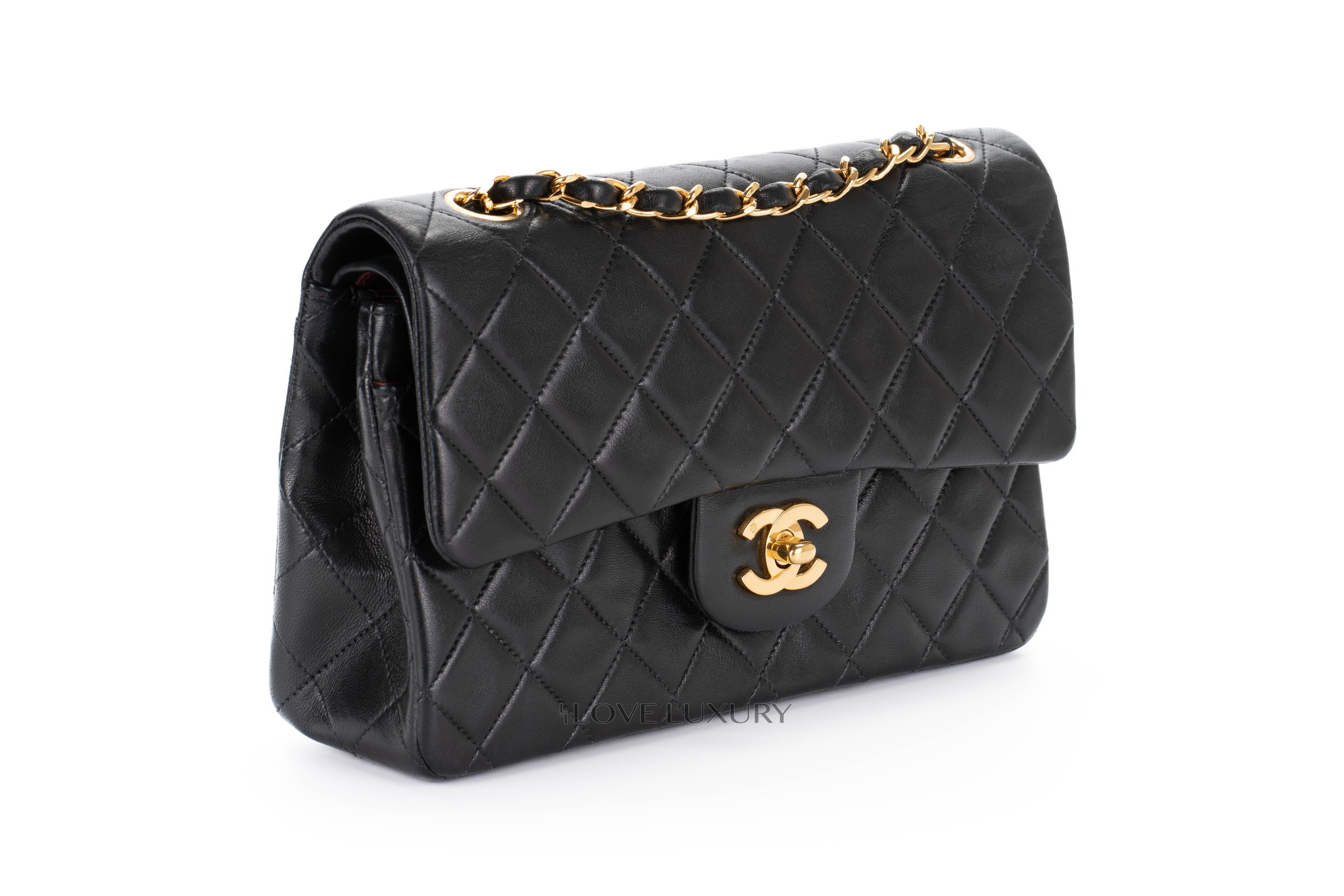 Chanel-Small-Classic-Flap-Lambskin-Vintage-Ghw-2