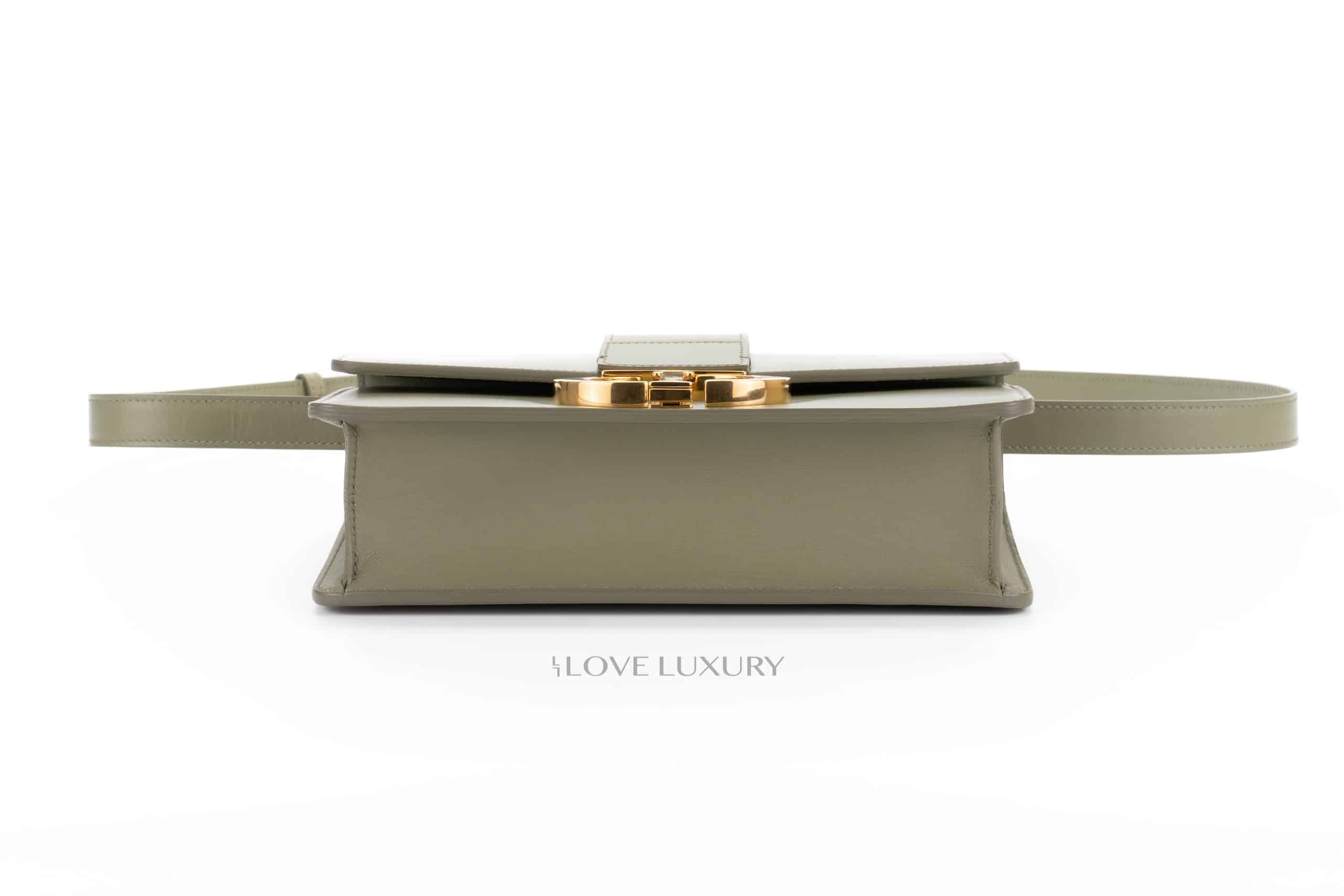 Dior 30 Montaigne Sage Green Gold Hardware - Luxury Shopping