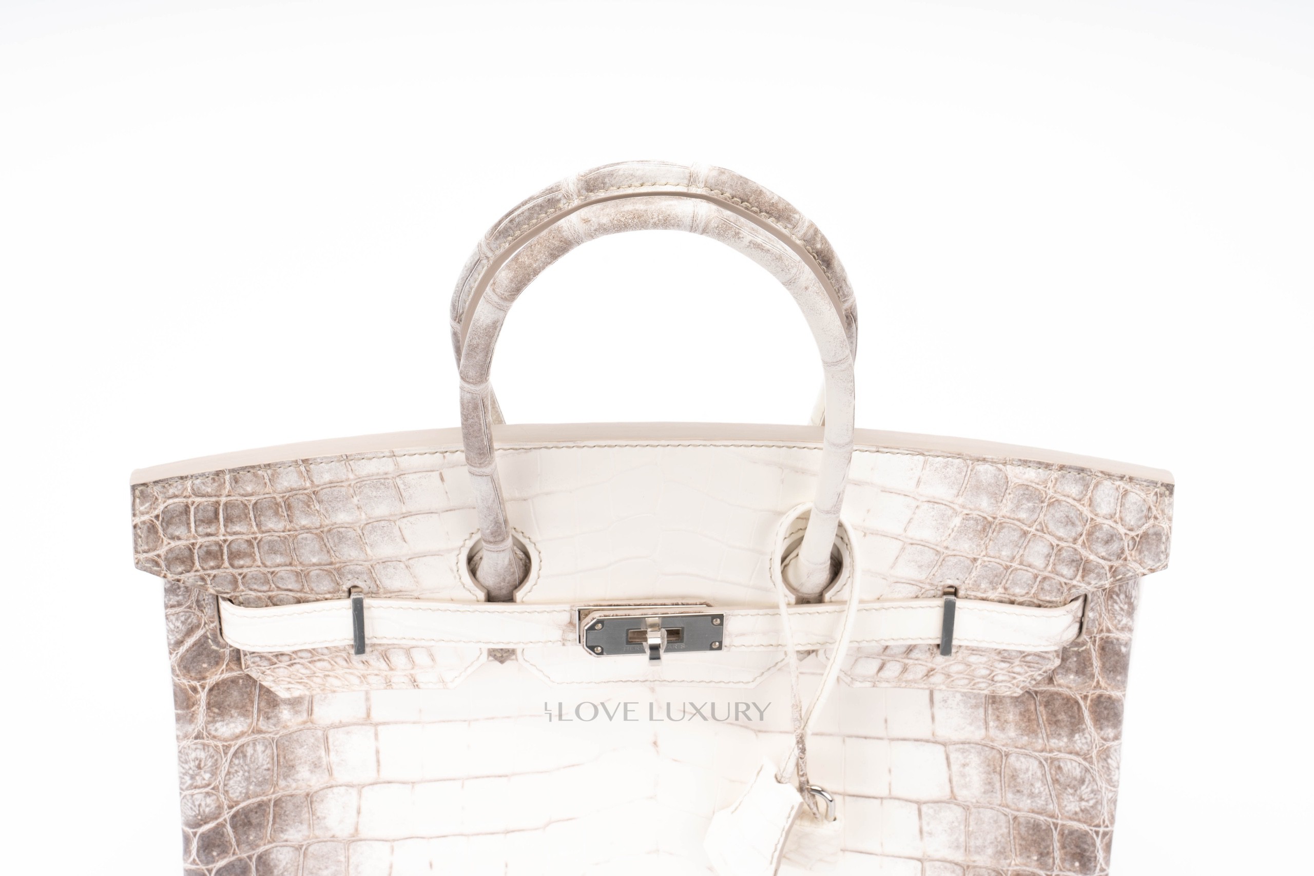 Brand New Hermès Birkin 35 cm Himalayan Niloticus Crocodile ○ Labellov ○  Buy and Sell Authentic Luxury