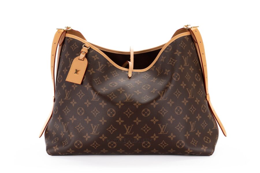 Louis Vuitton - Carryall PM Bag - Black - Monogram Leather - Women - Luxury