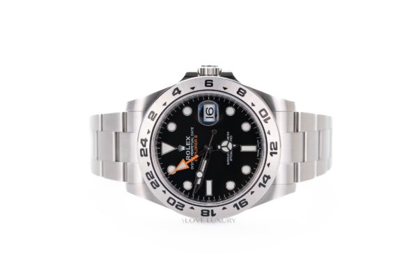 Rolex Gmt Black Dial Explorer Rolex Explorer II Steel Black Dial