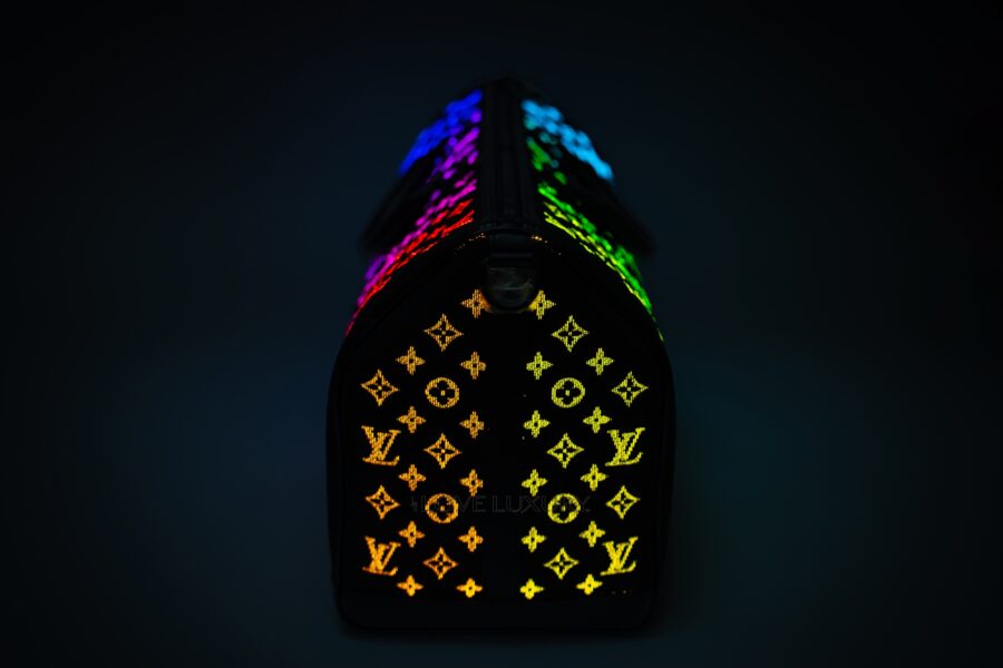 Louis Vuitton Keepall LED Monogram Black Light Up - Luxury Shopping