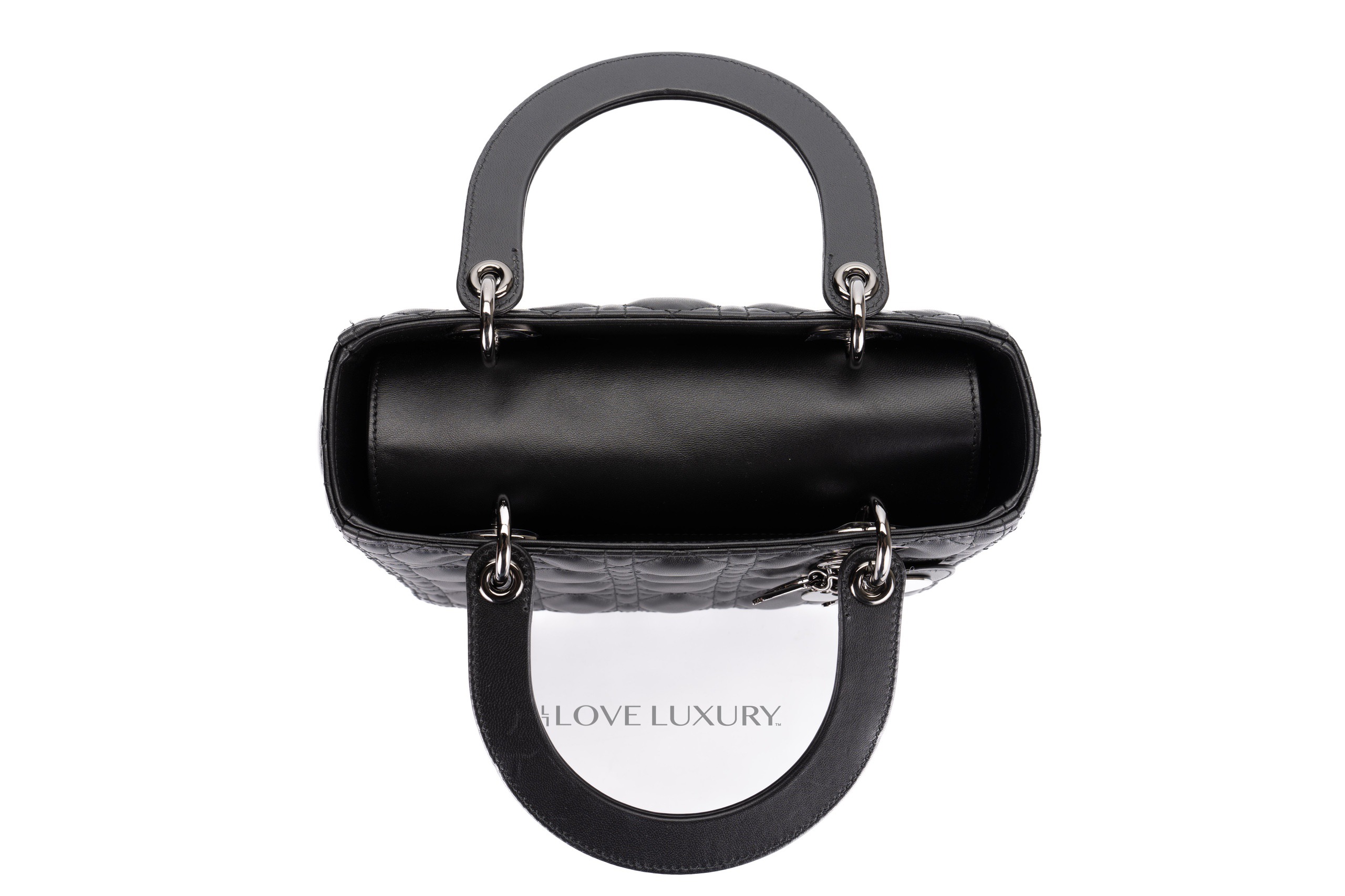 Dior-Lady-Dior-Black-Medium-Lambskin-Ruthenium-10