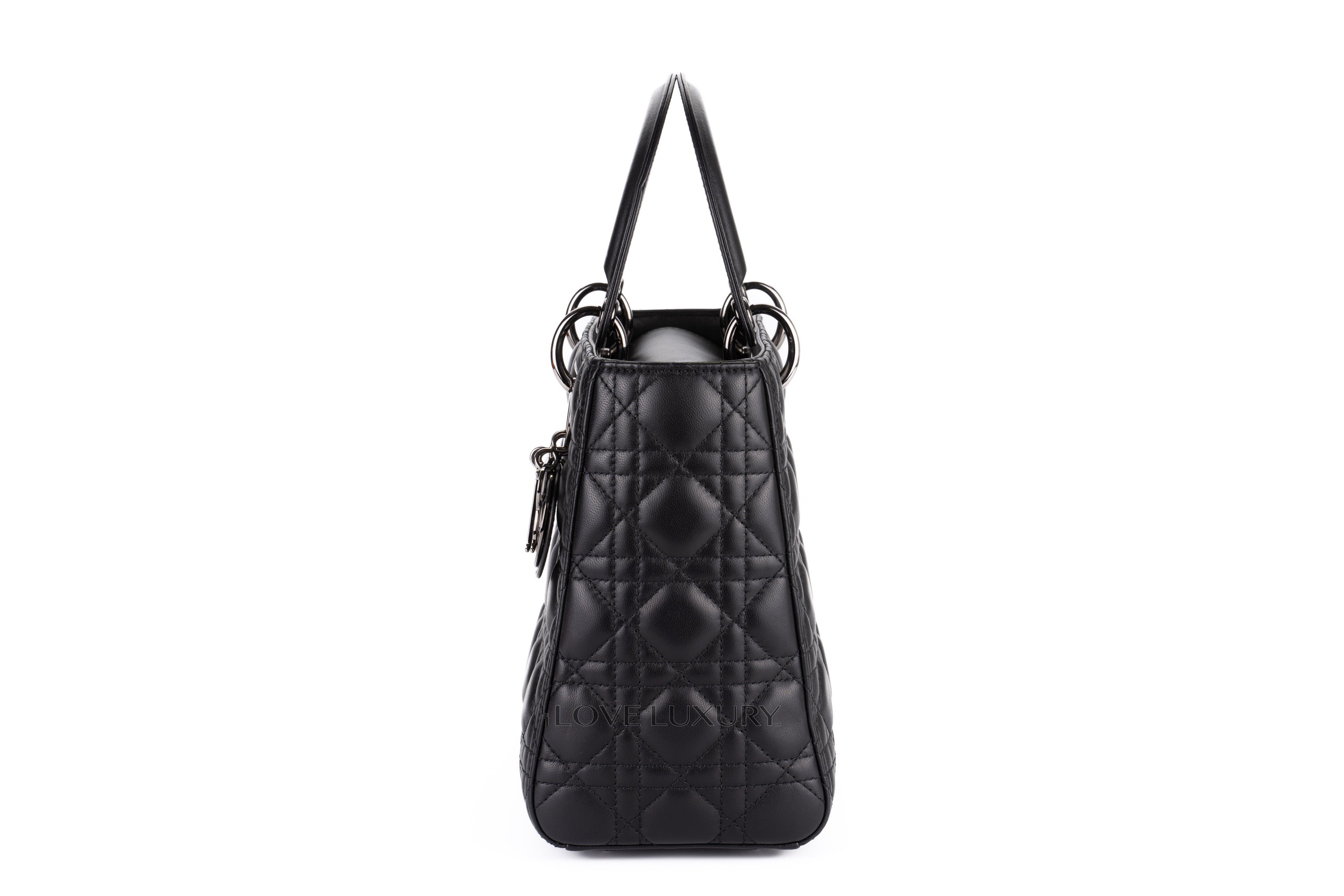 Dior-Lady-Dior-Black-Medium-Lambskin-Ruthenium-4