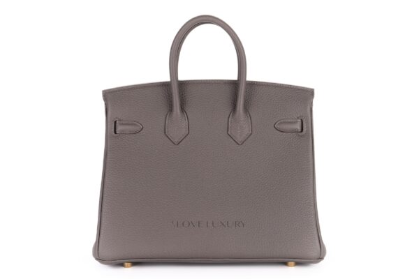 Hermès Birkin 25 Gris Etain Togo Gold Hardware