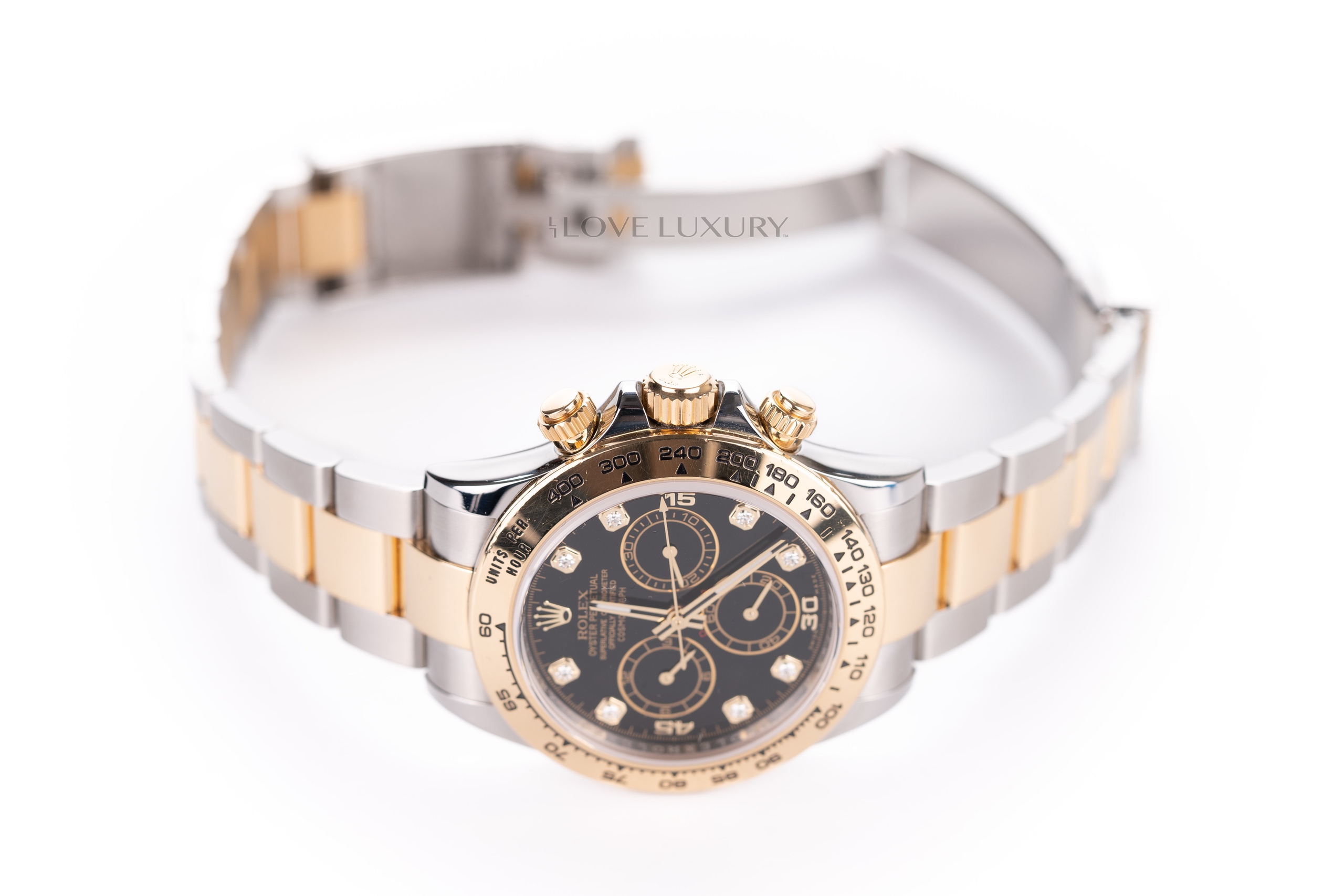 Rolex-Daytona-Yellow-gold-&-Steel-Black-and-Diamond-dial-7