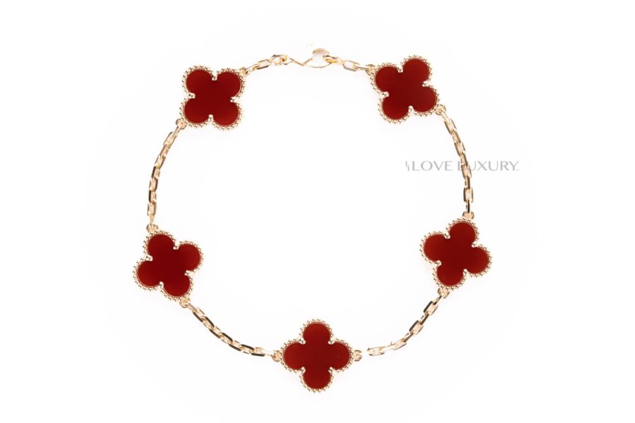 Van Cleef & Arpels 'Bouton d'or' Carnelian, Mother-o #516399 – Beladora