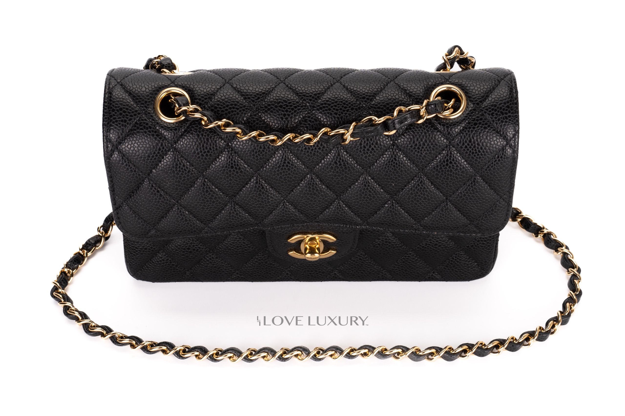 Chanel-Small-Classic-Flap-Black-Caviar-Gold-Hardware-2021-8