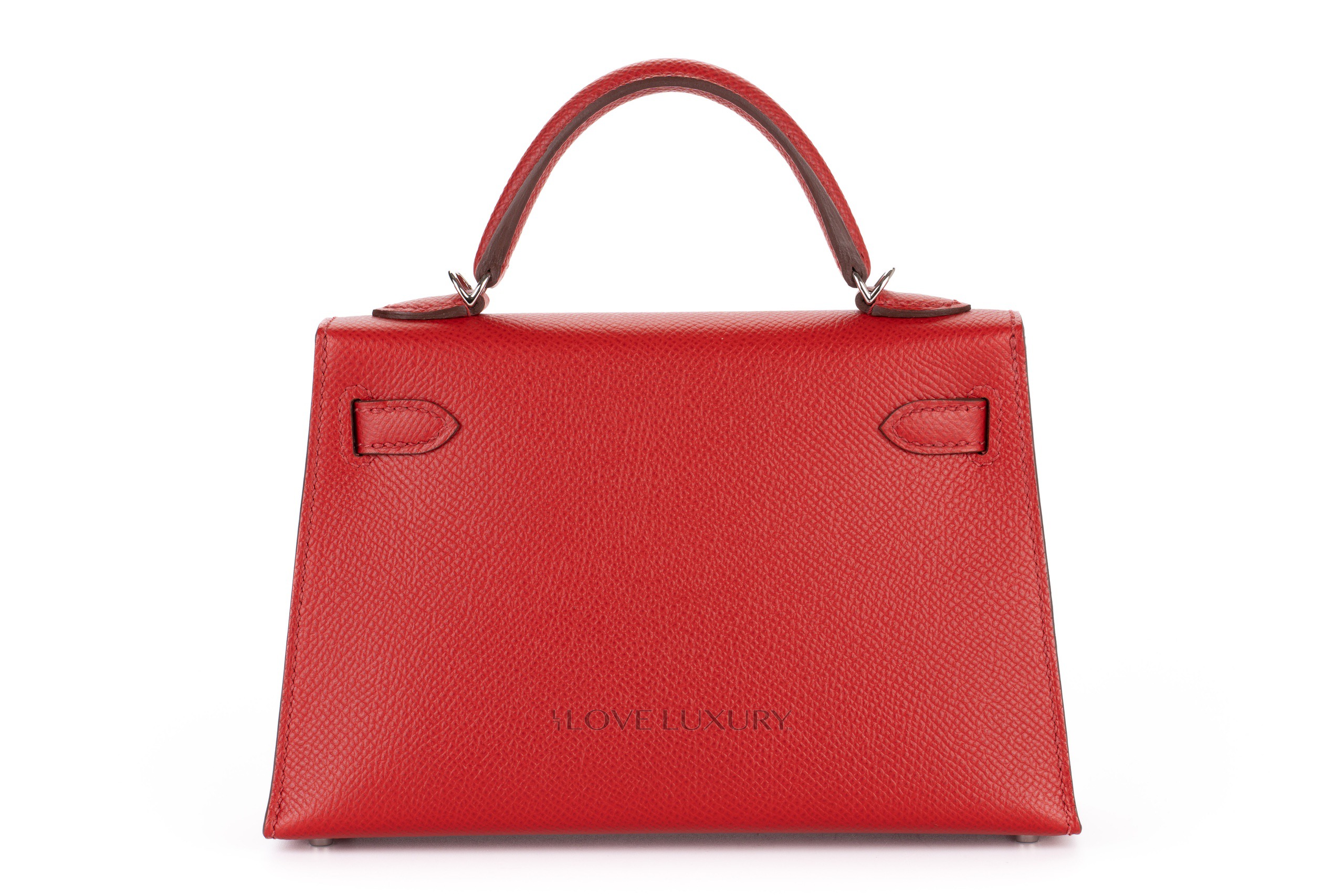 Hermes mini kelly red sale