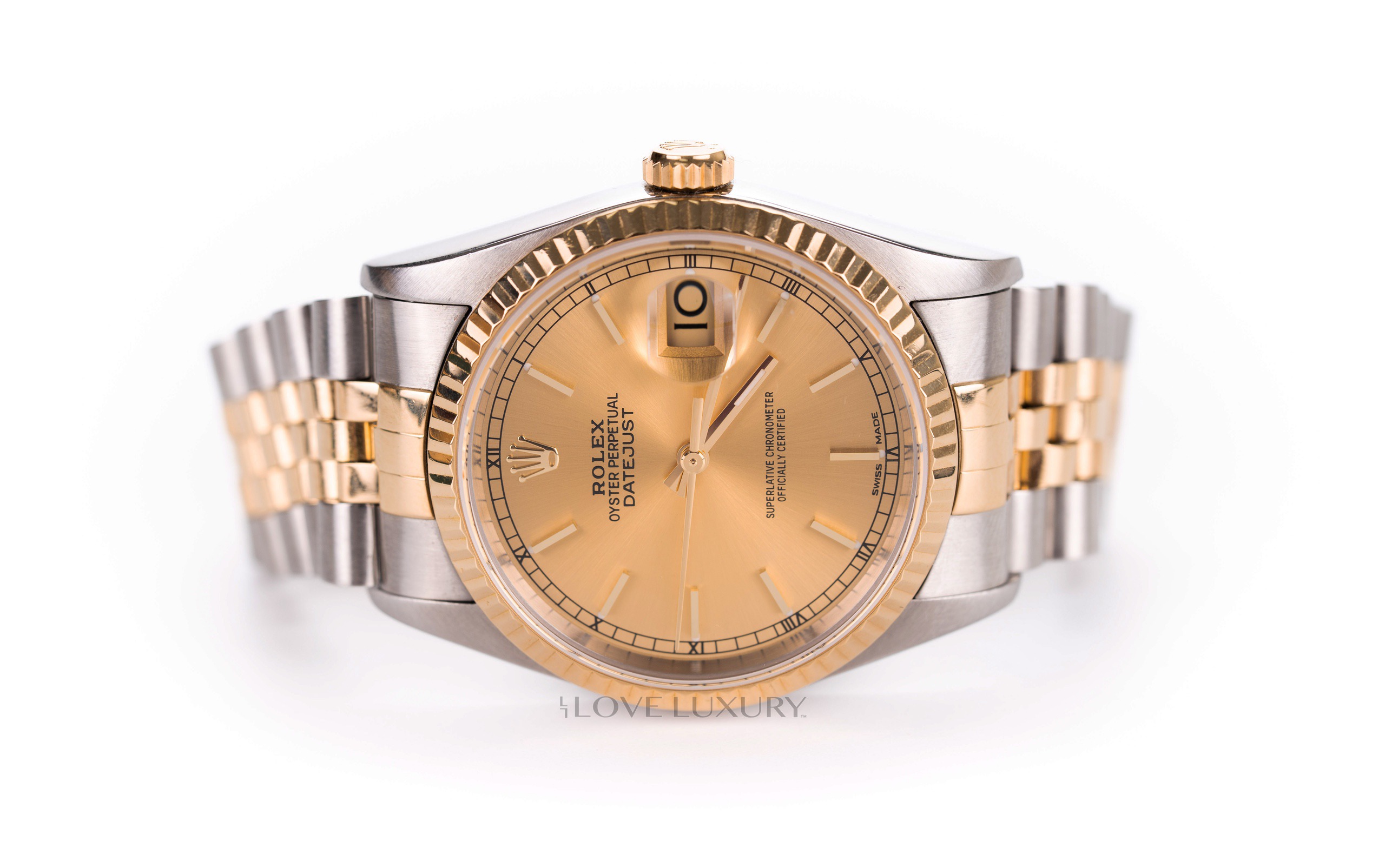 Two tone oyster perpetual on sale datejust