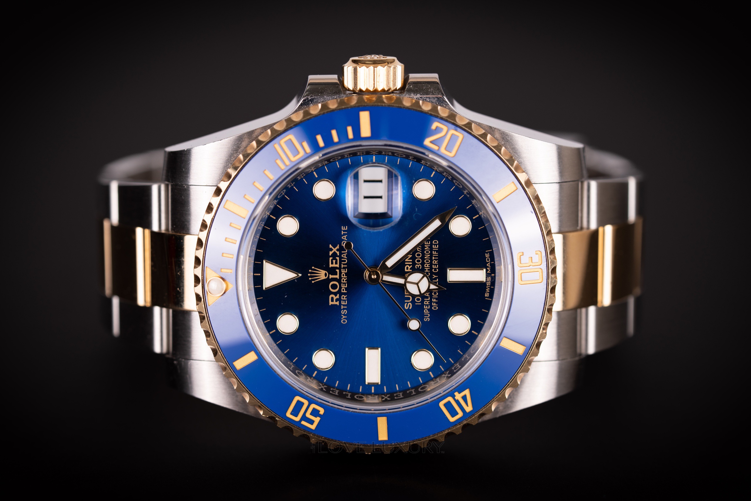 Rolex-Submariner-Blue-Dial-Yellow-gold-&-steel-9