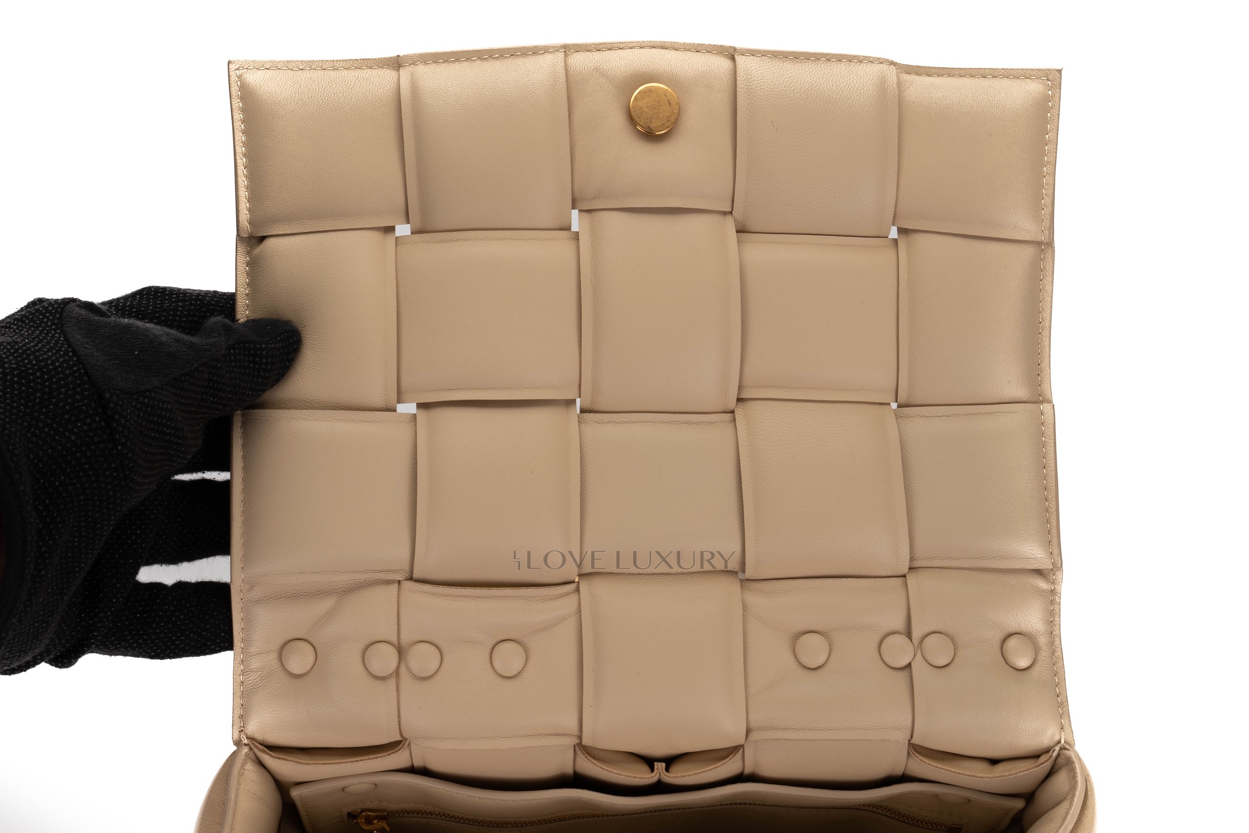 Bottega-Venneta-Padded-Cassete-Lambskin-Gold-Hardware-11