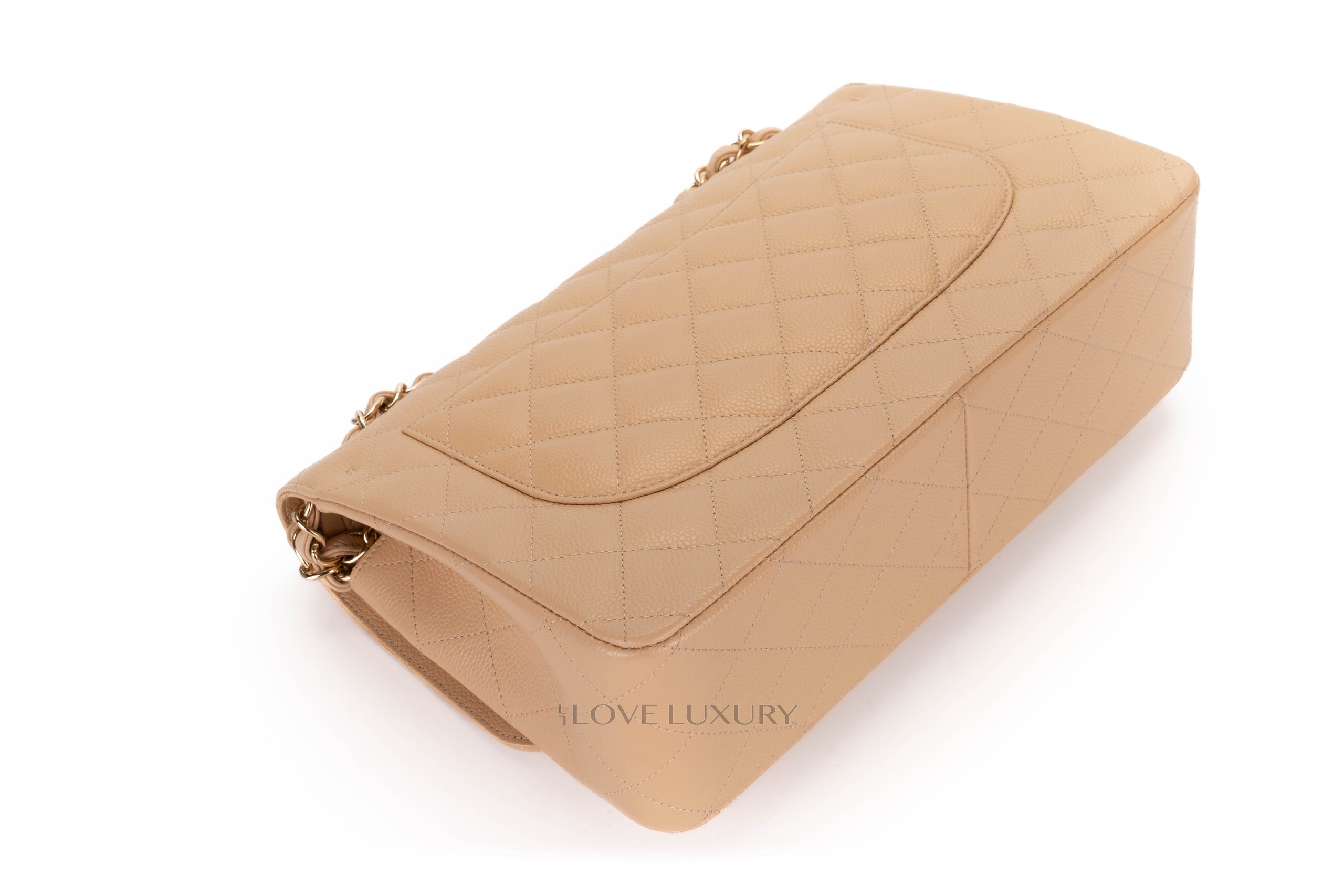 Chanel-Jumbo-Classic-Flap-Caviar-Beige-Claire-Gold-Hardware-14