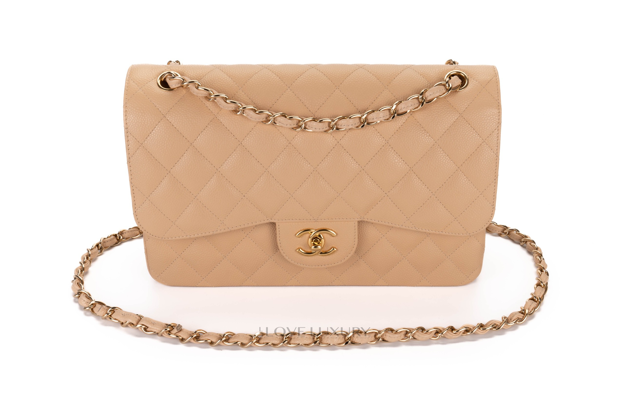 Chanel-Jumbo-Classic-Flap-Caviar-Beige-Claire-Gold-Hardware-8