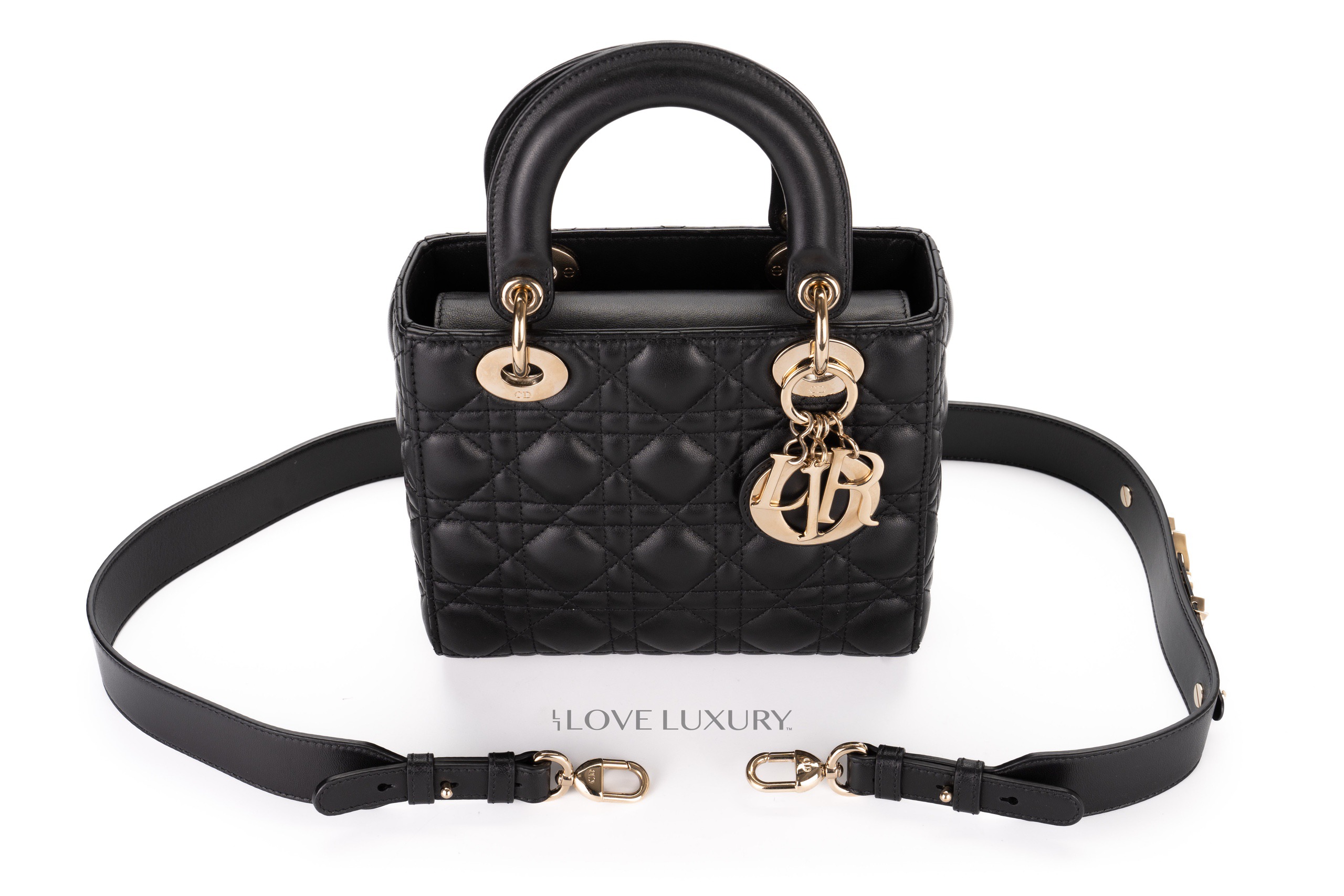 Dior-Small-Lady-Dior-My-ABC-Black-Lambskin-Champagne-Hardware-13