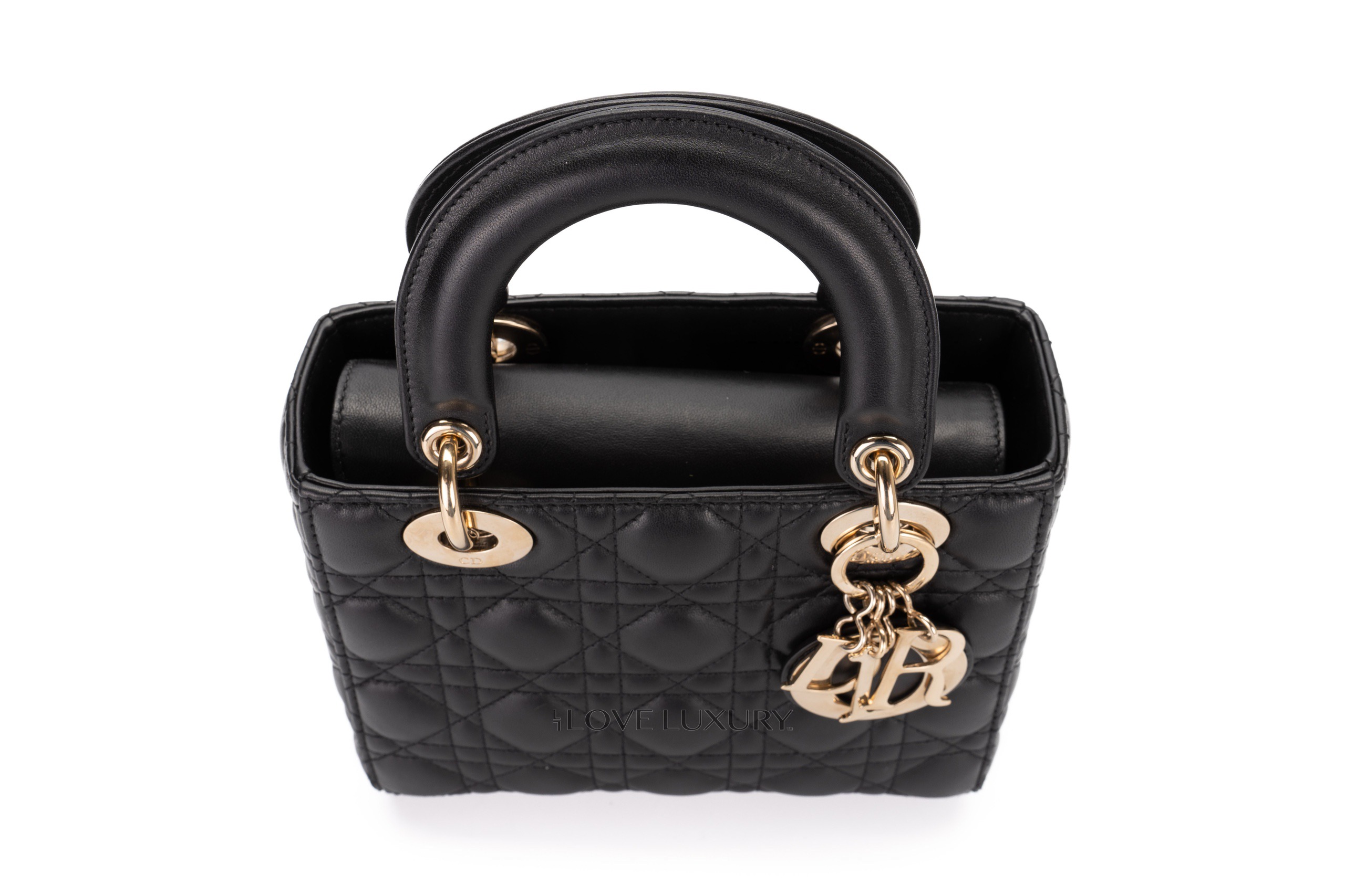 Dior-Small-Lady-Dior-My-ABC-Black-Lambskin-Champagne-Hardware-9