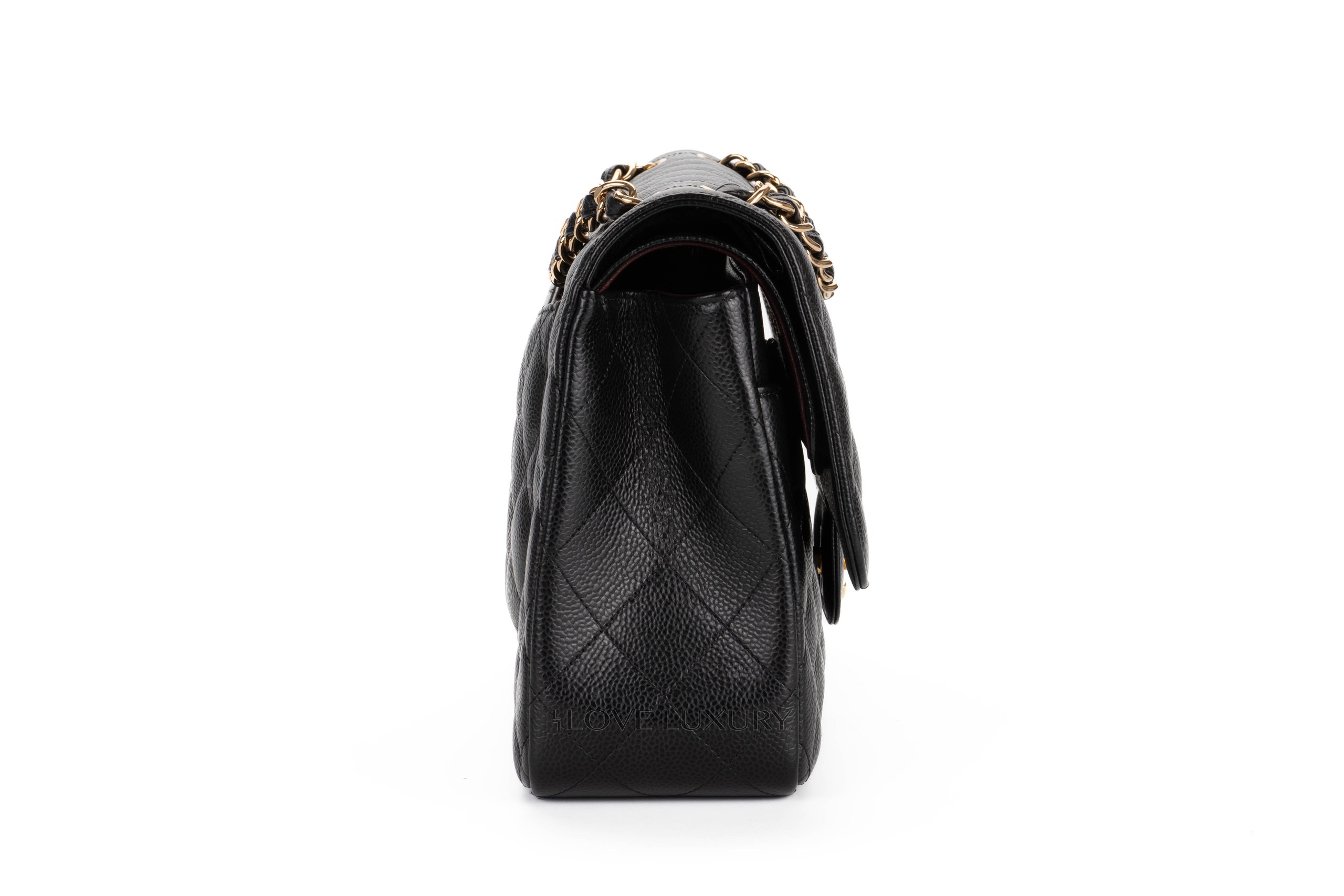 Chanel-Jumbo-Black-Classic-Flap-Caviar-Gold-Hardware-5