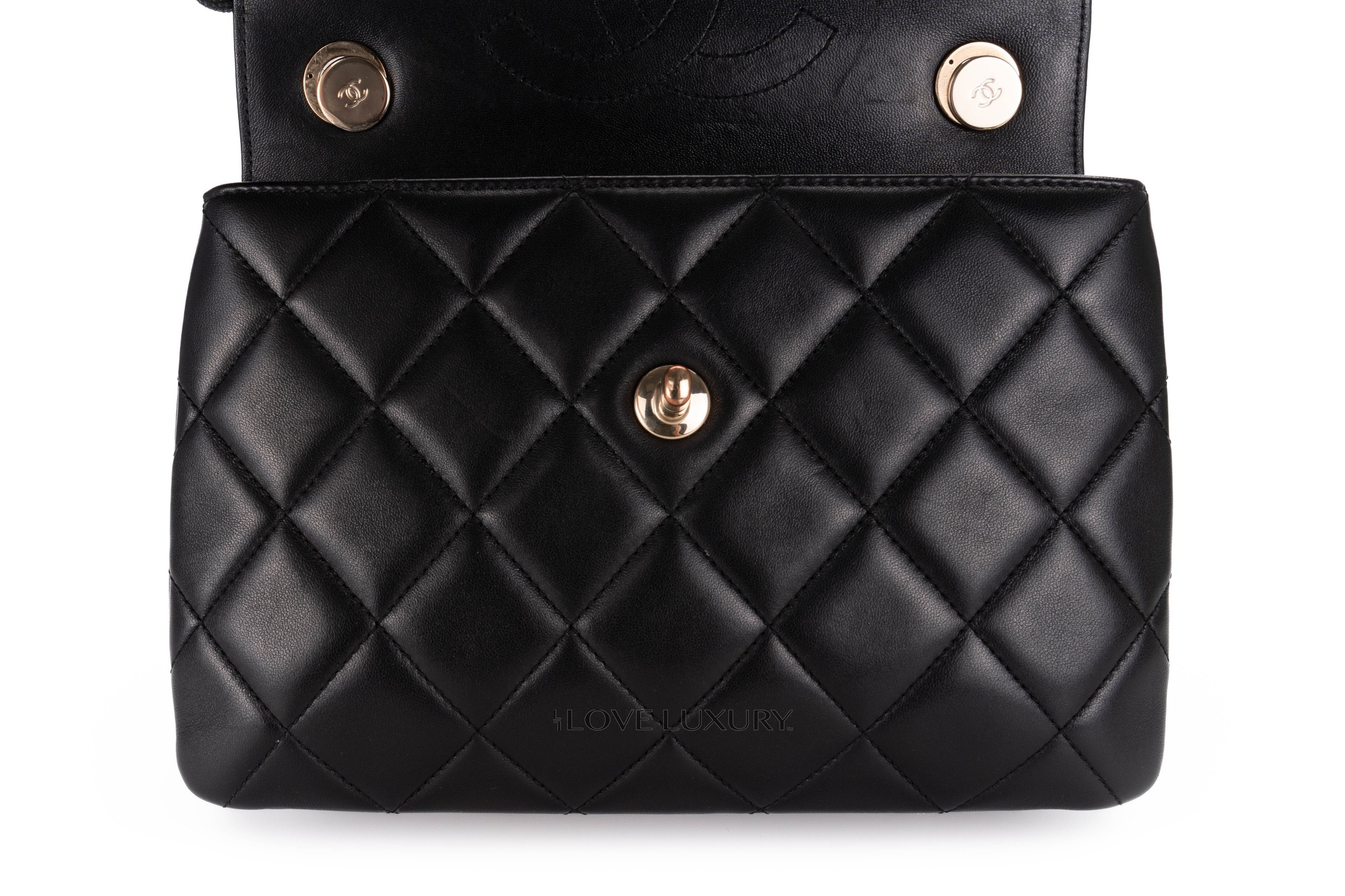 Chanel-Large-Trendy-CC-Black-Lambskin-Gold-hardware-11