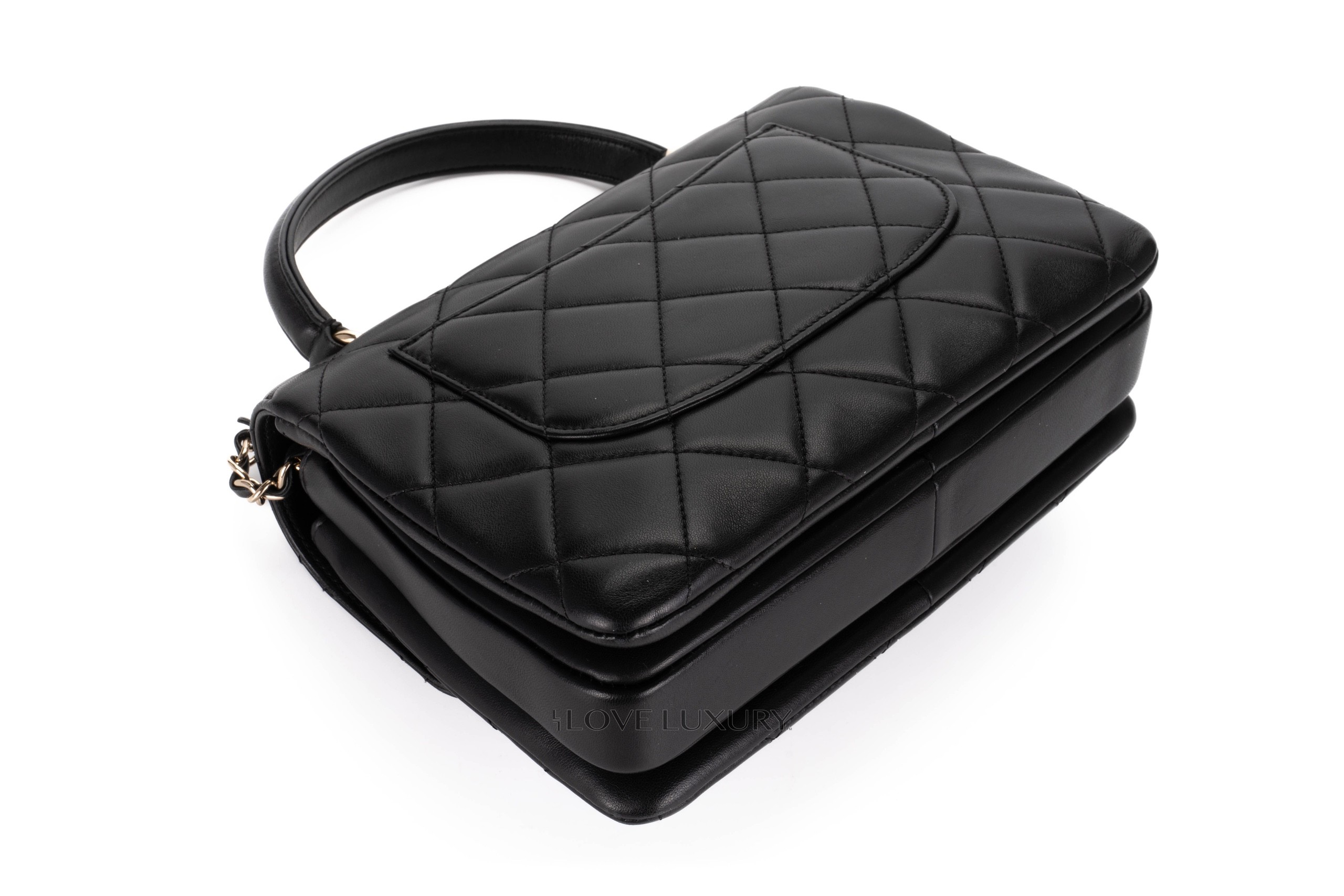 Chanel Trendy CC Flap Bag Quilted Lambskin Medium Black 57090216