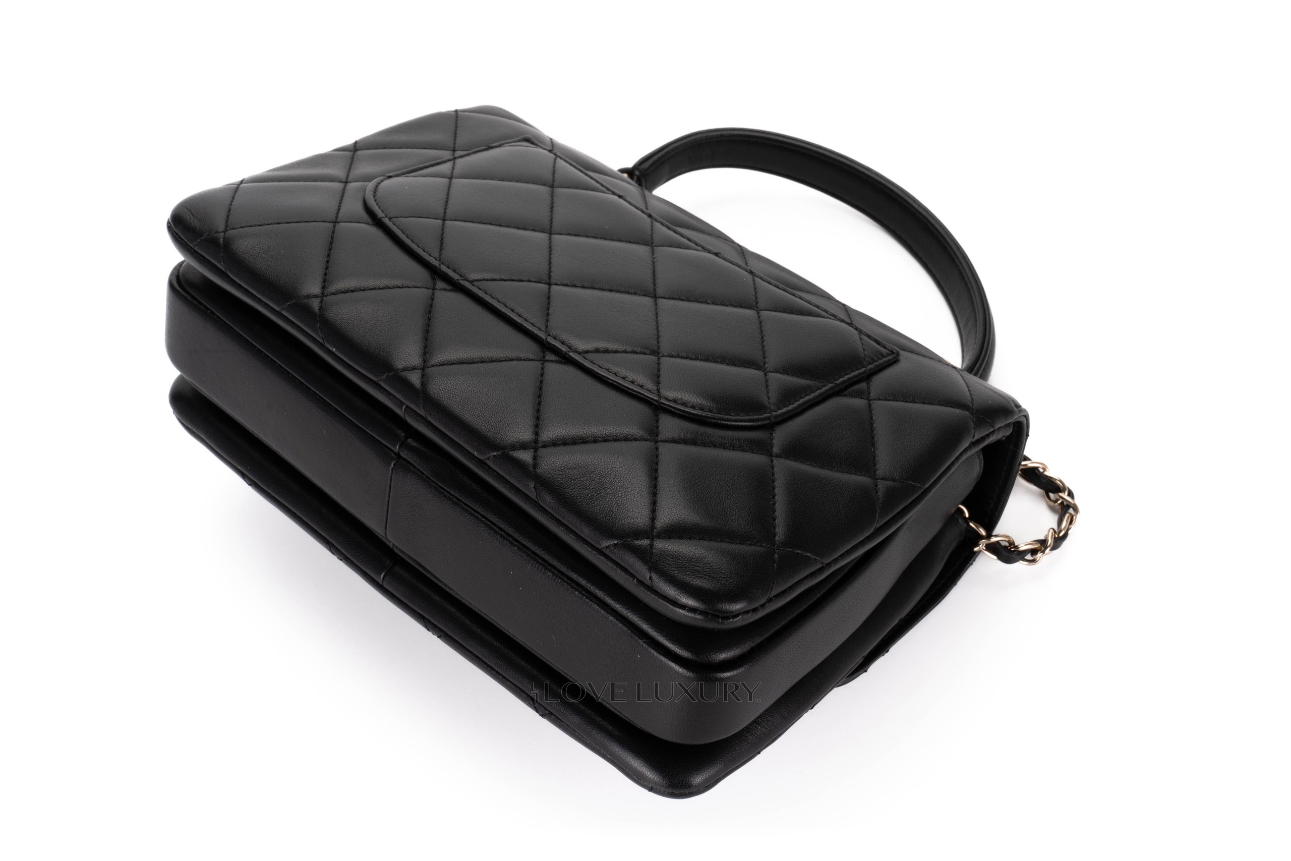 Chanel-Large-Trendy-CC-Black-Lambskin-Gold-hardware-16