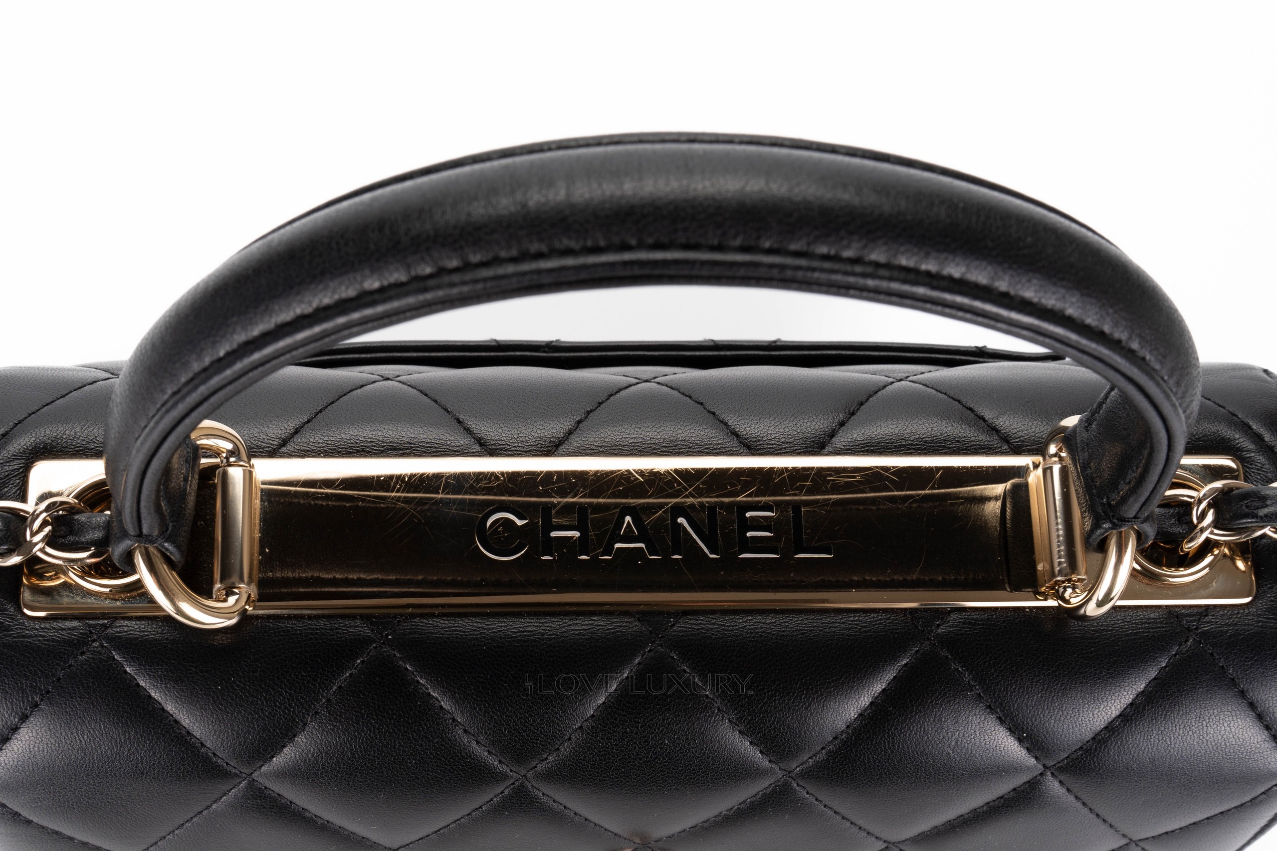 Chanel-Large-Trendy-CC-Black-Lambskin-Gold-hardware-8