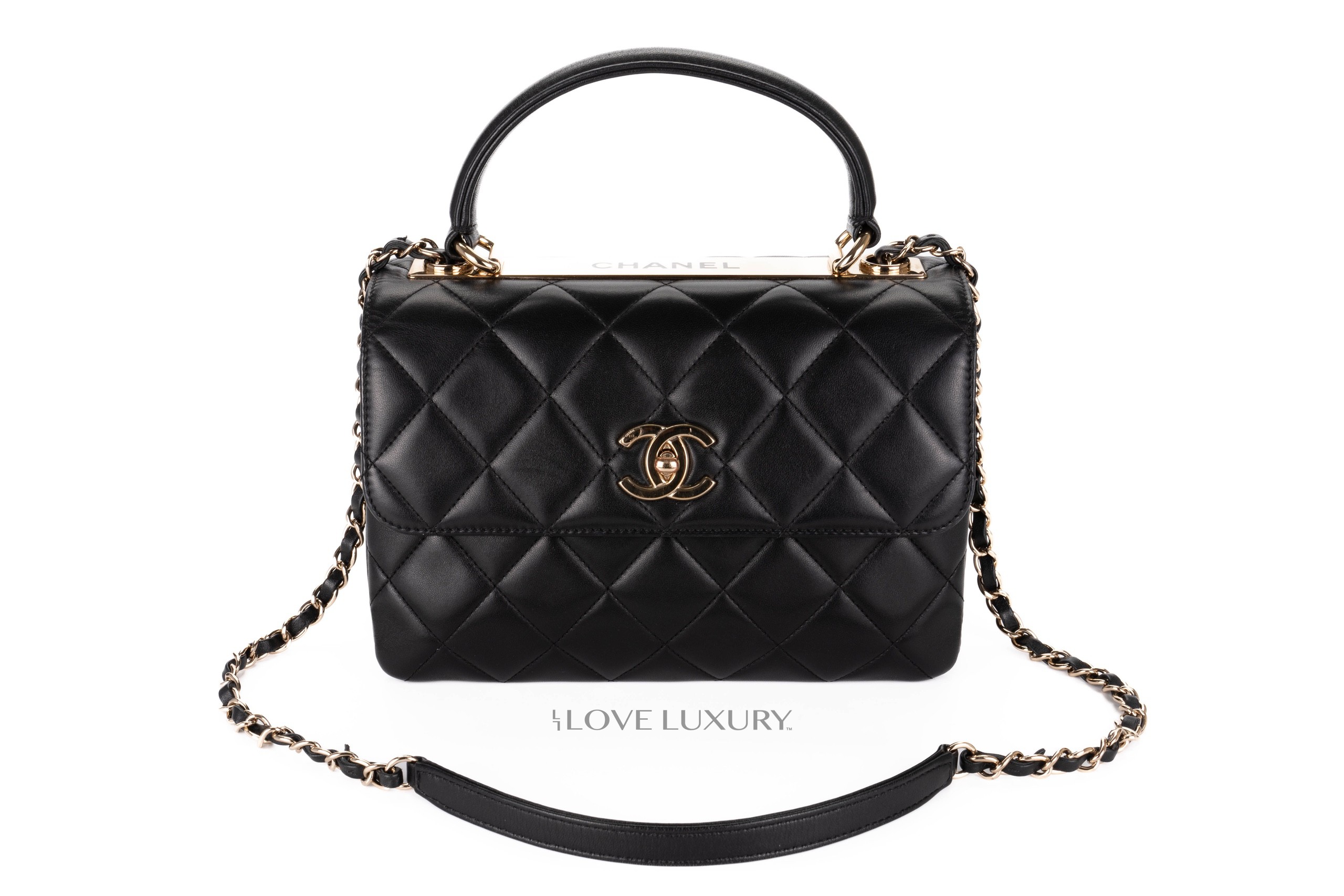 Chanel trendy cheap cc black