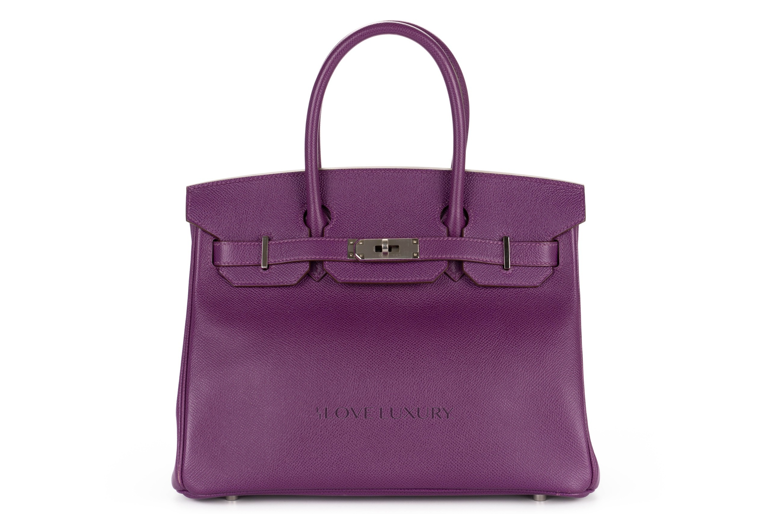 Purple birkin bag price sale