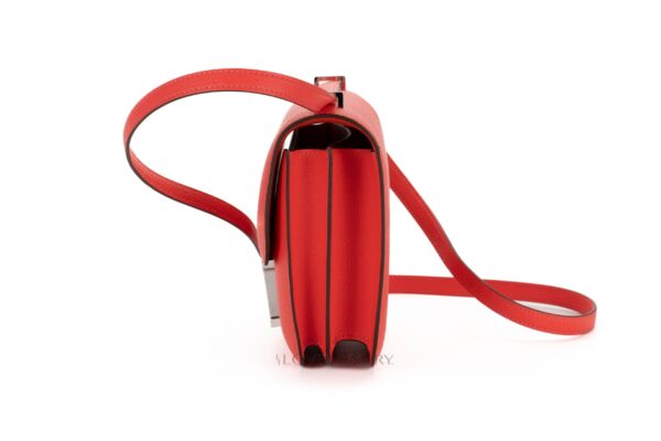 Hermès Constance 18 Rose Texas Chèvre Palladium Hardware - Luxury