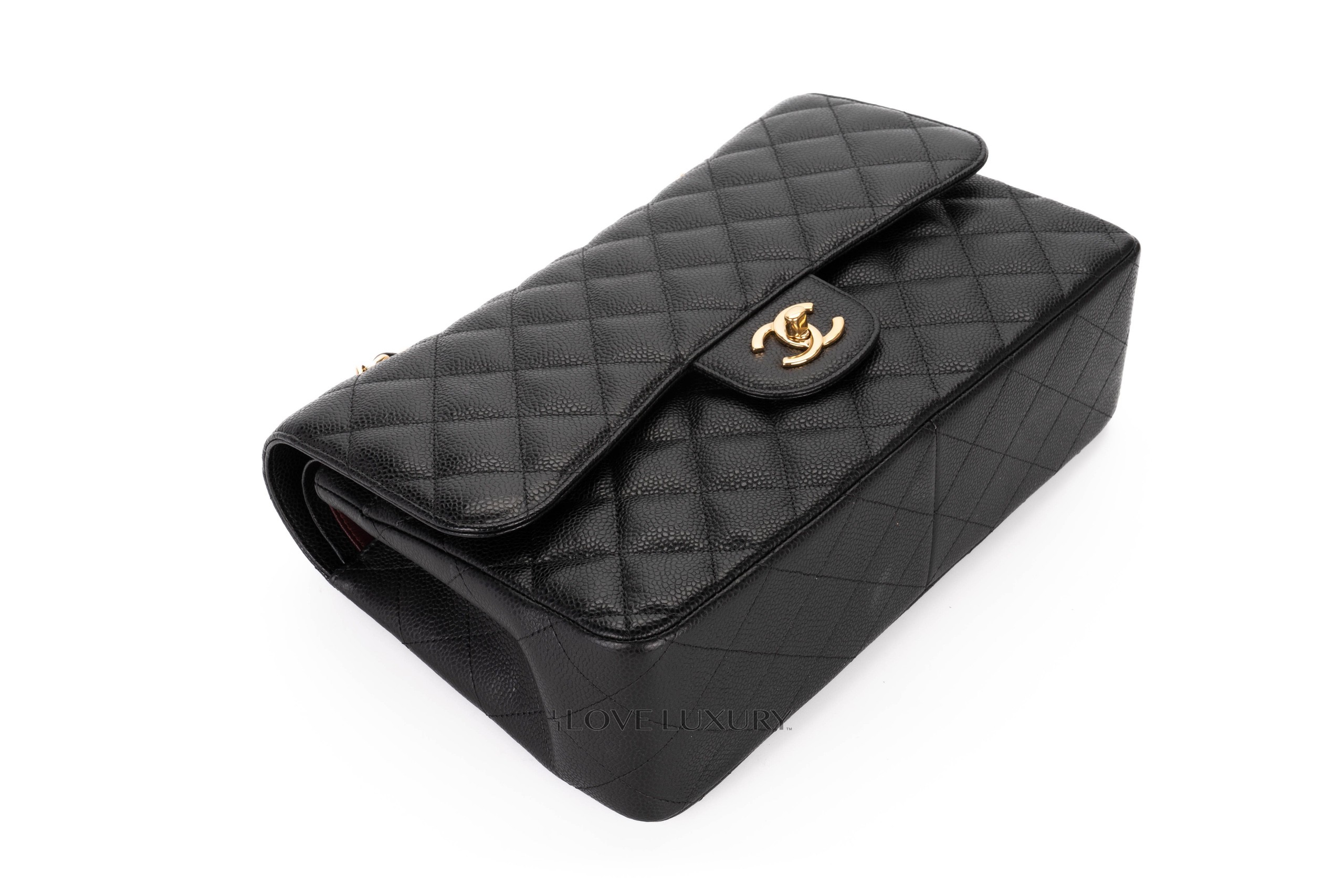 Chanel-Jumbo-Classic-Flap-Black-Caviar-Gold-Hardware-12