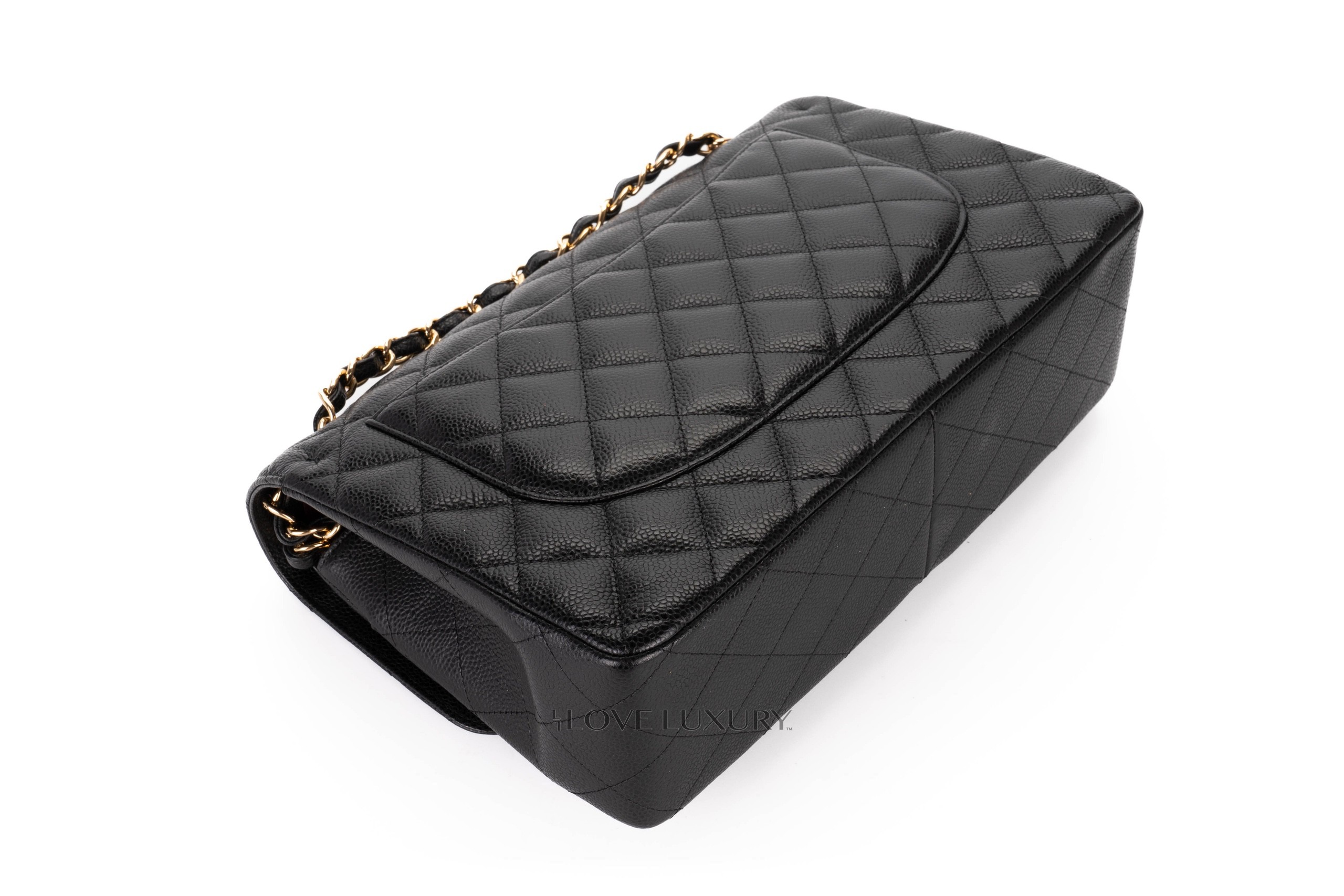 Chanel-Jumbo-Classic-Flap-Black-Caviar-Gold-Hardware-14