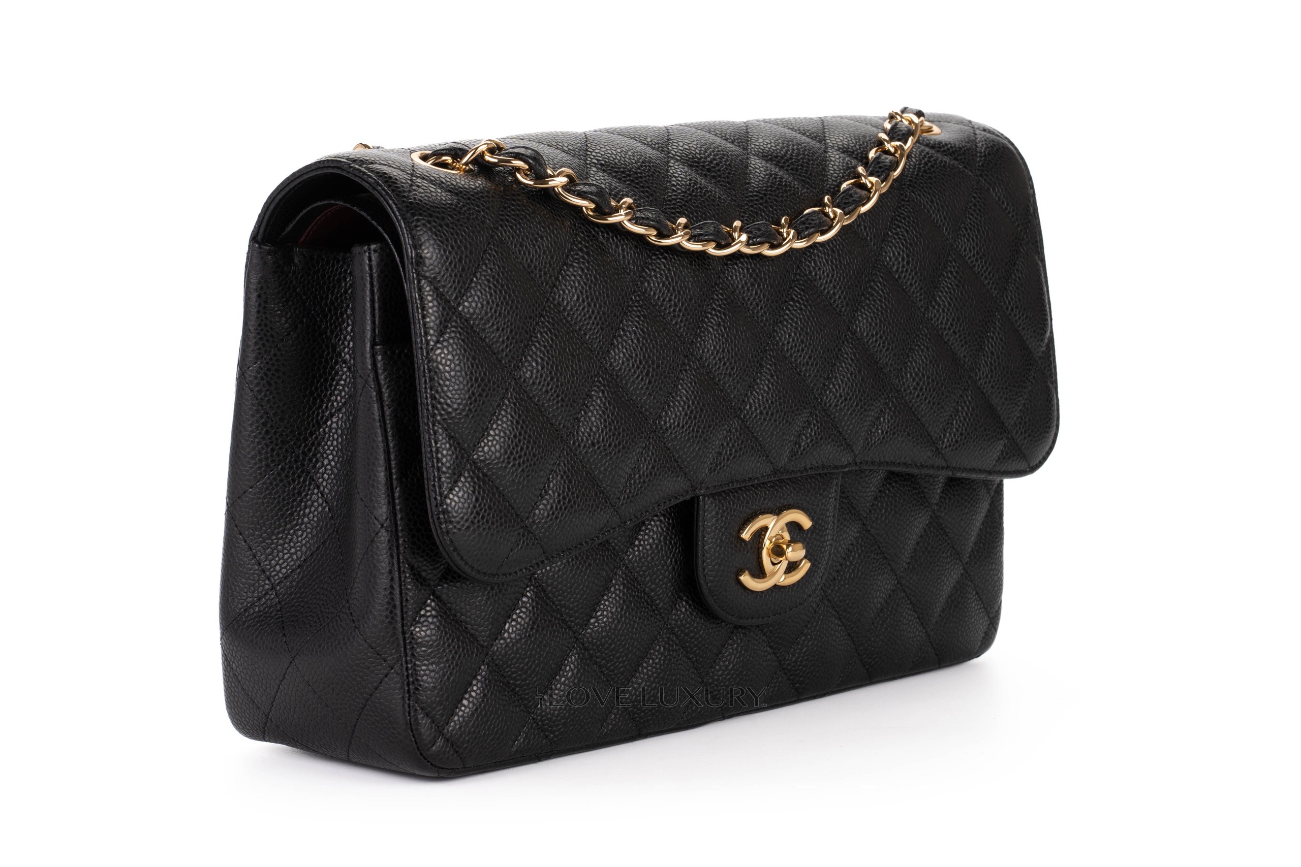 Chanel-Jumbo-Classic-Flap-Black-Caviar-Gold-Hardware-2