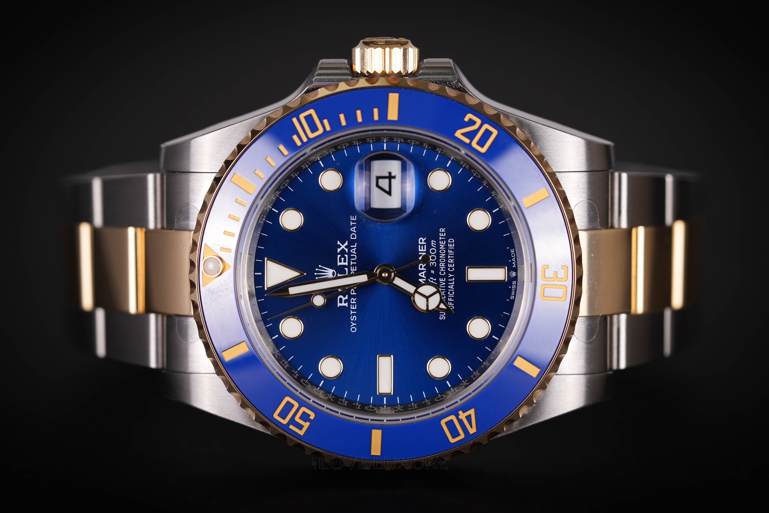 Rolex submariner blu hot sale