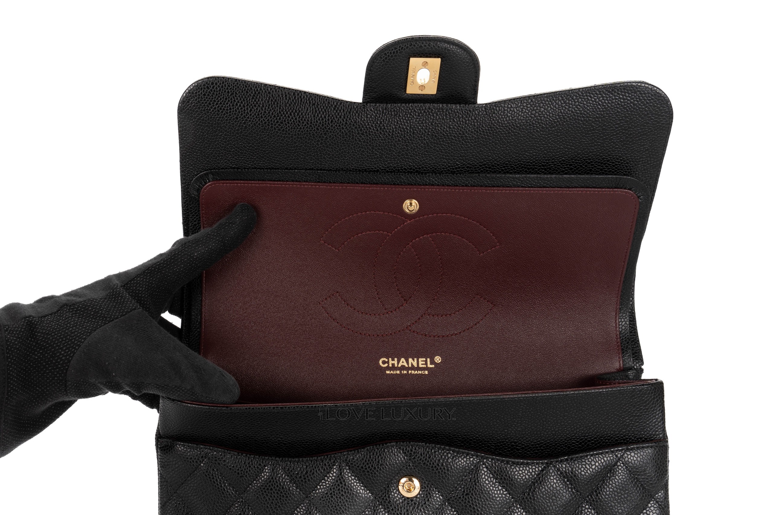 Chanel-Jumbo-Classic-Flap-Caviar-Black-Gold-Hardware-10